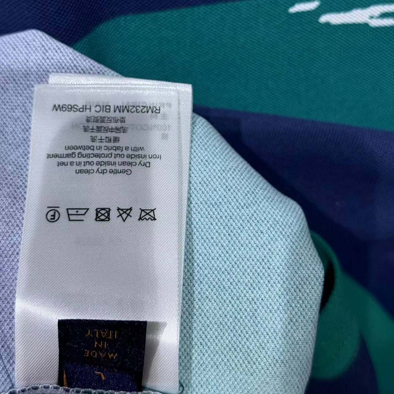 Louis Vuitton Striped Short-Sleeved Polo Shirt   1AIKIO - FashionPlug