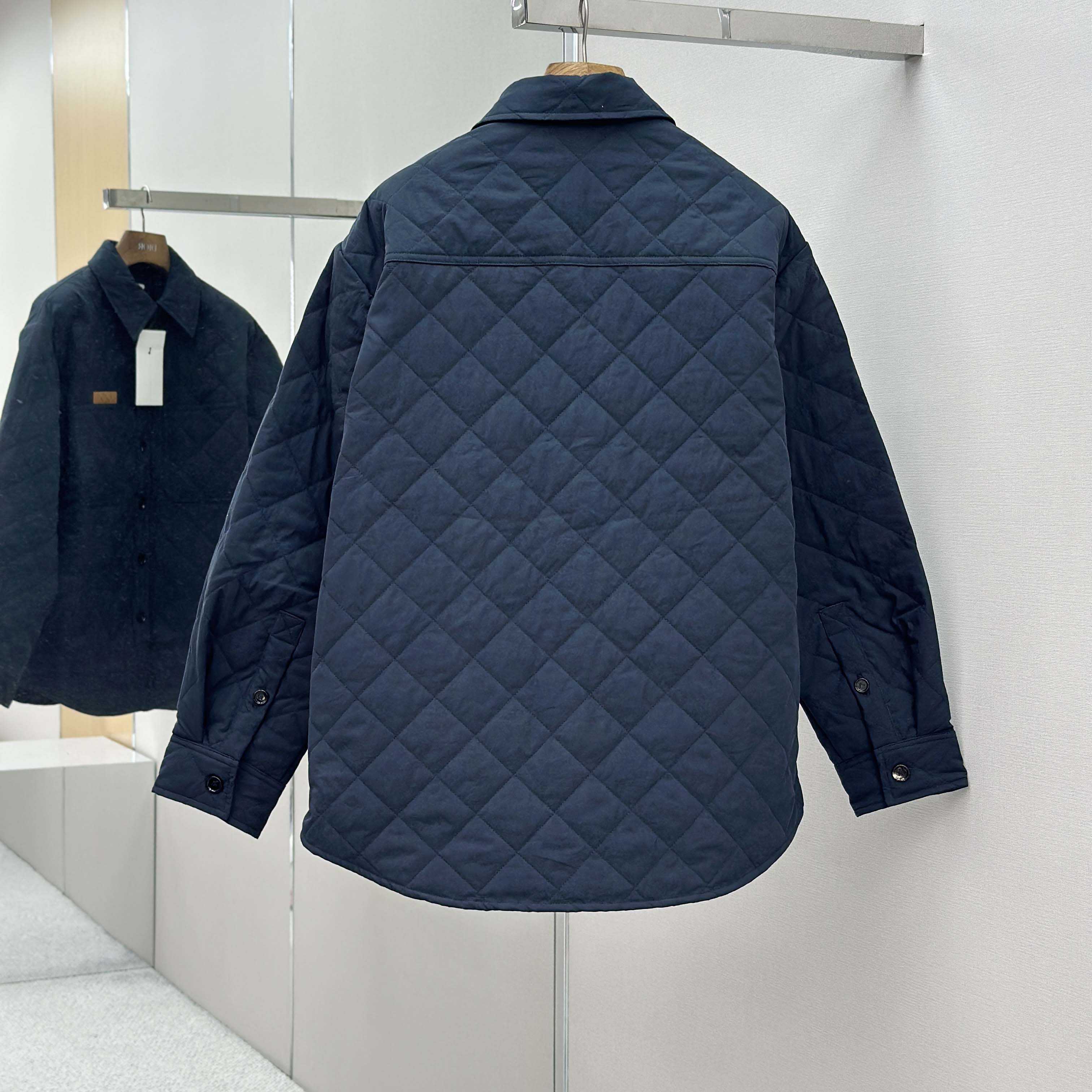 Bottega Veneta Quilted Cotton Overshirt - FashionPlug