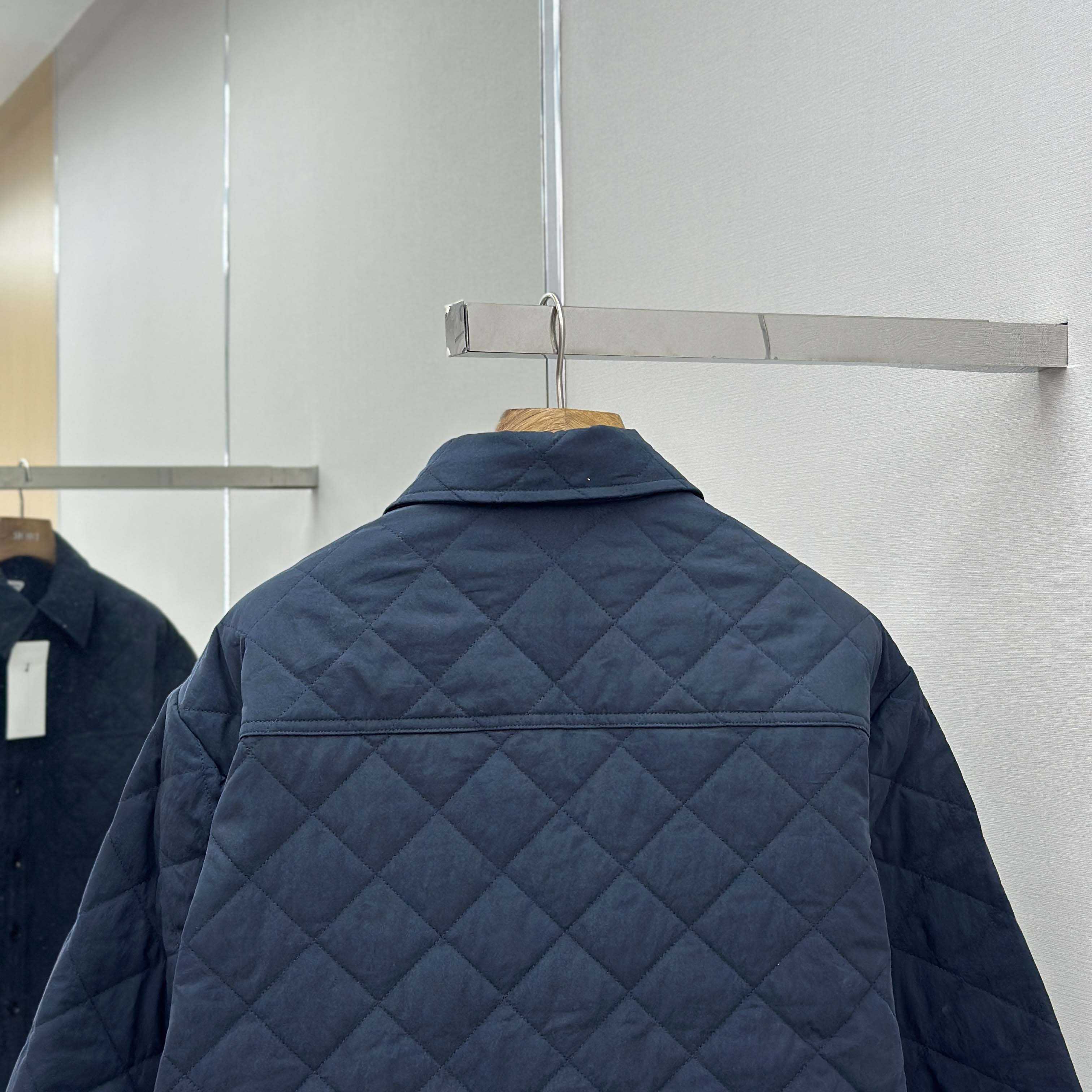 Bottega Veneta Quilted Cotton Overshirt - FashionPlug