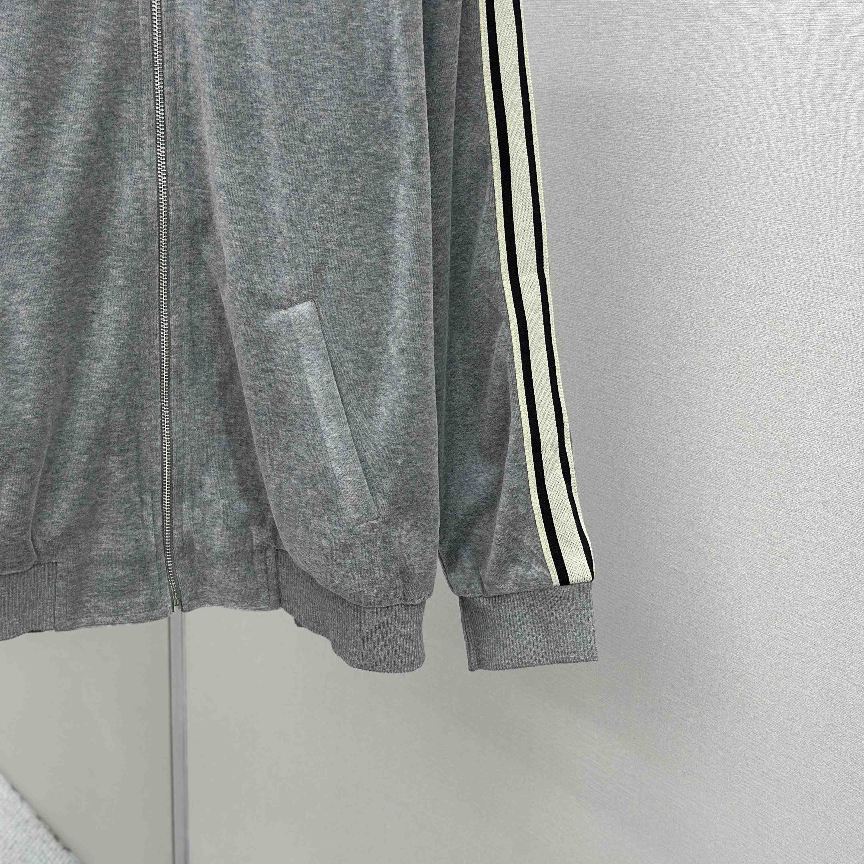 Celine Tracksuit Jacket In Velvet Cotton - FashionPlug