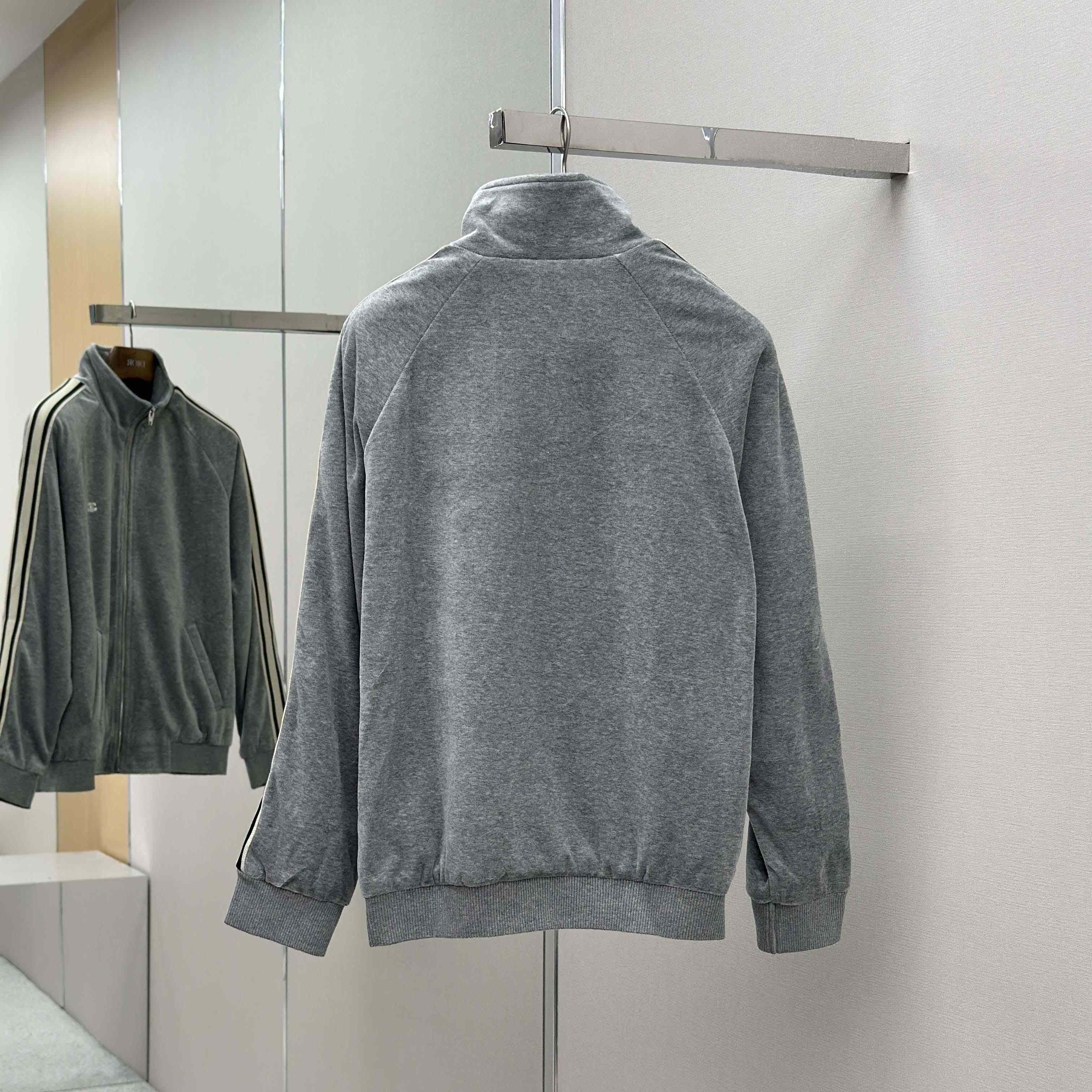 Celine Tracksuit Jacket In Velvet Cotton - FashionPlug