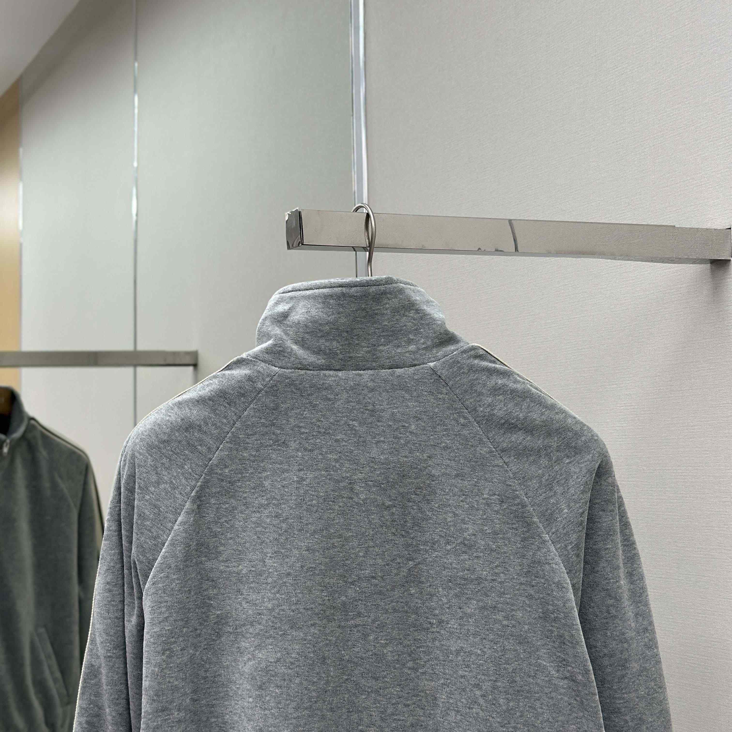 Celine Tracksuit Jacket In Velvet Cotton - FashionPlug