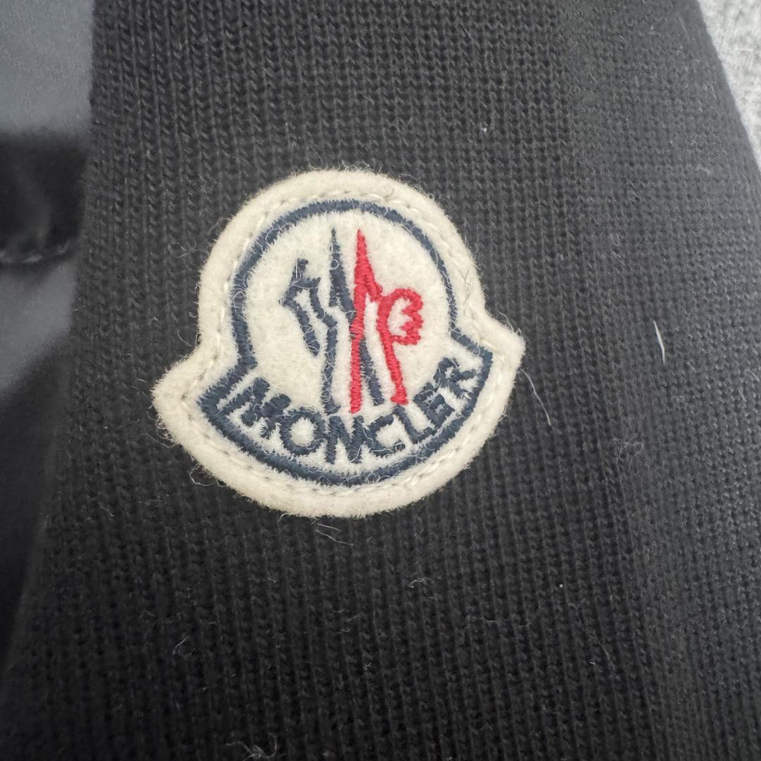 Moncler Padded Wool Zip-Up Cardigan In Black    Z503 - FashionPlug
