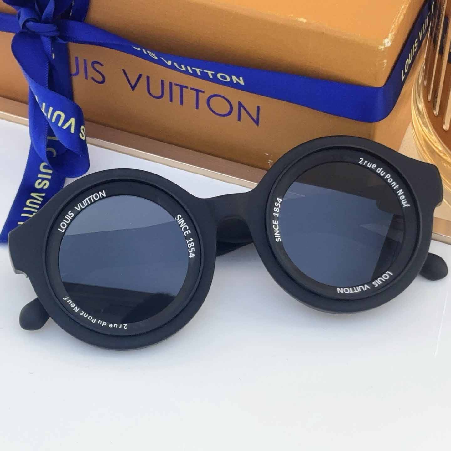 Louis Vuitton LV Super Vision Round Sunglasses   Z2737U Z2386U - FashionPlug