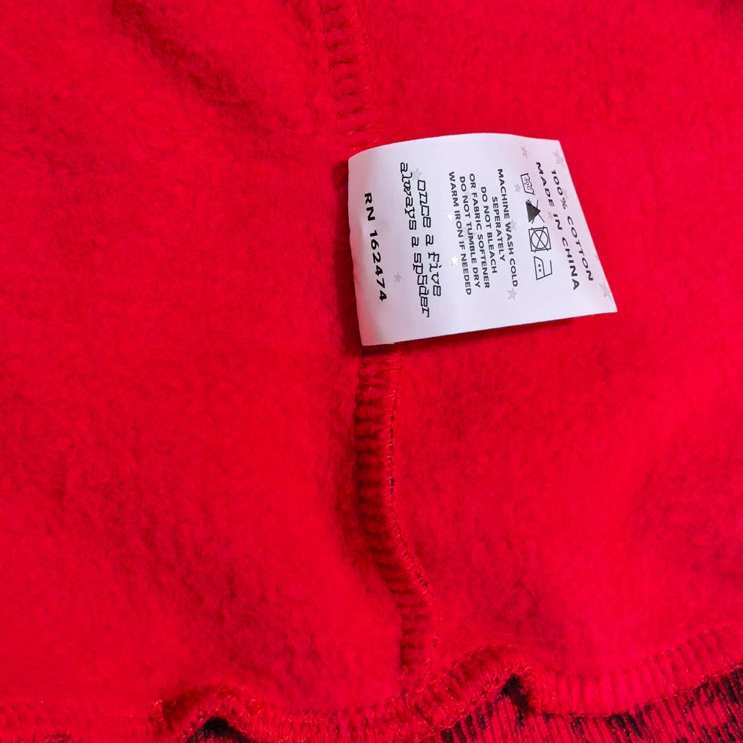Sp5der OG Tree Camo Hoodie Red - FashionPlug