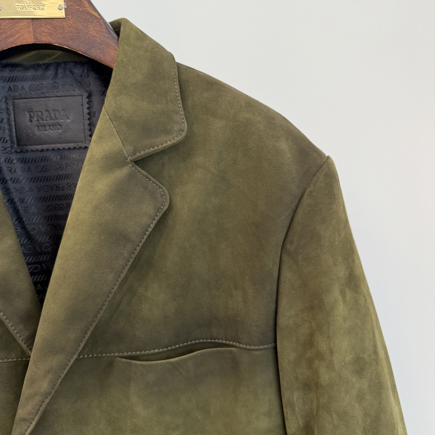 Prada Suede Jacket - FashionPlug