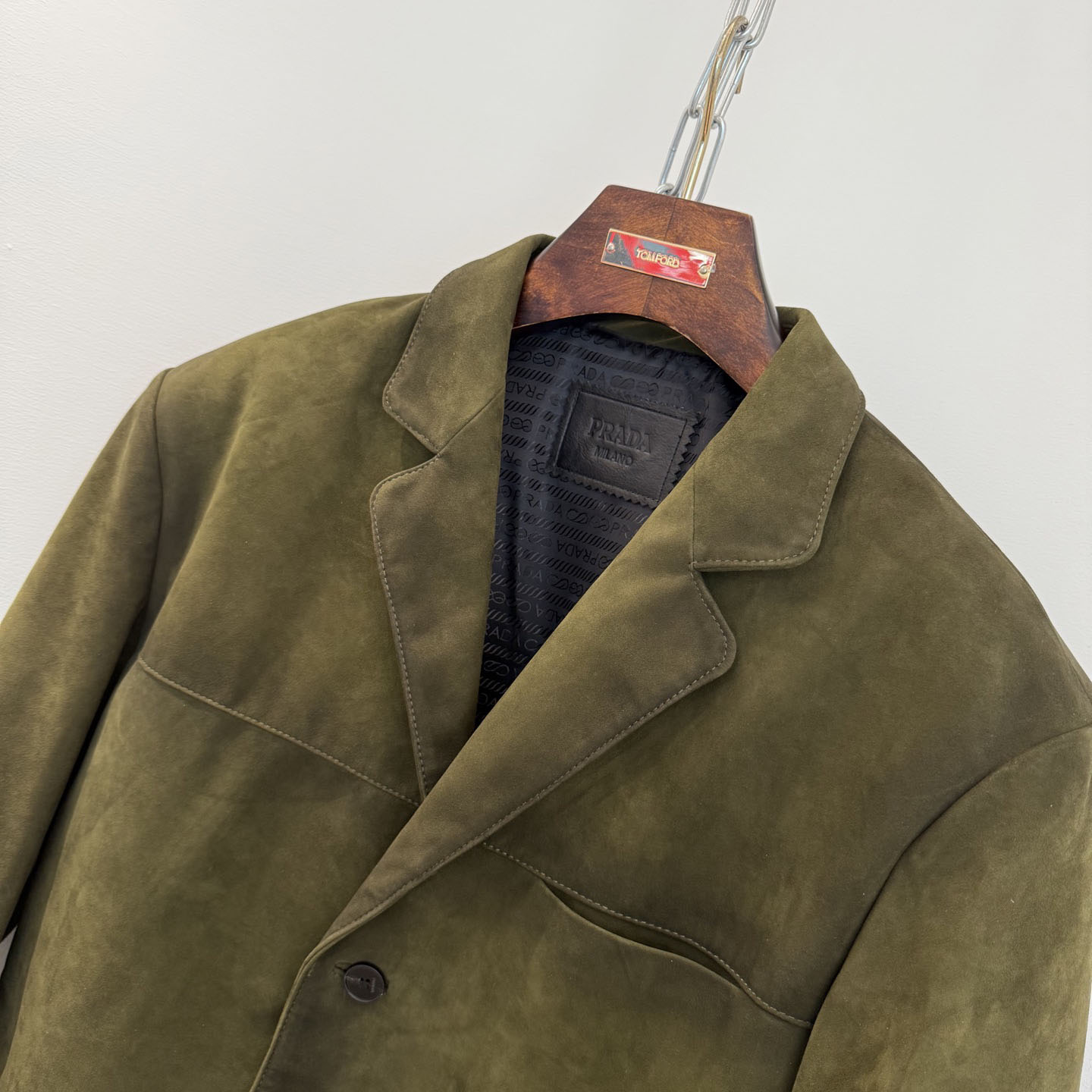 Prada Suede Jacket - FashionPlug