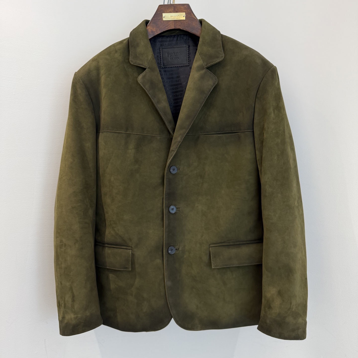 Prada Suede Jacket - FashionPlug