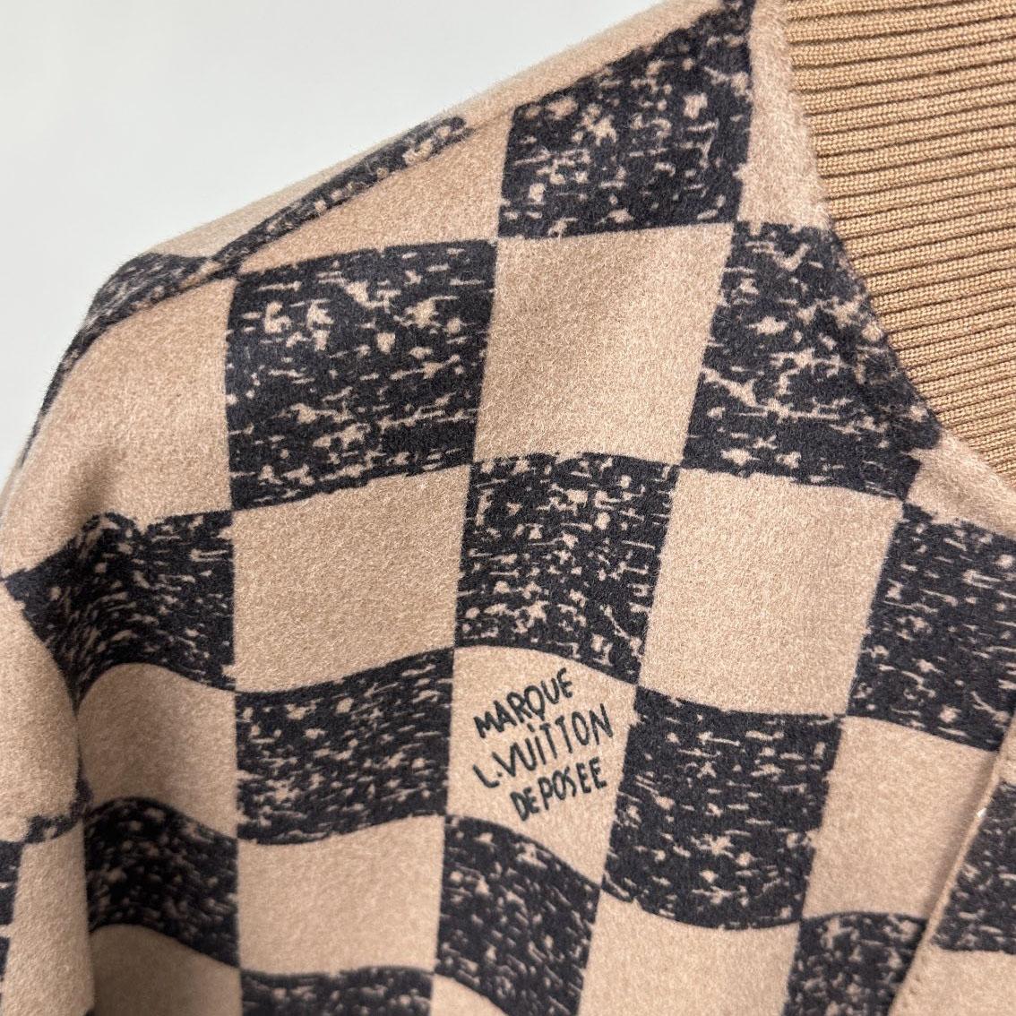 Louis Vuitton Reversible Damier Bomber Jacket  - FashionPlug