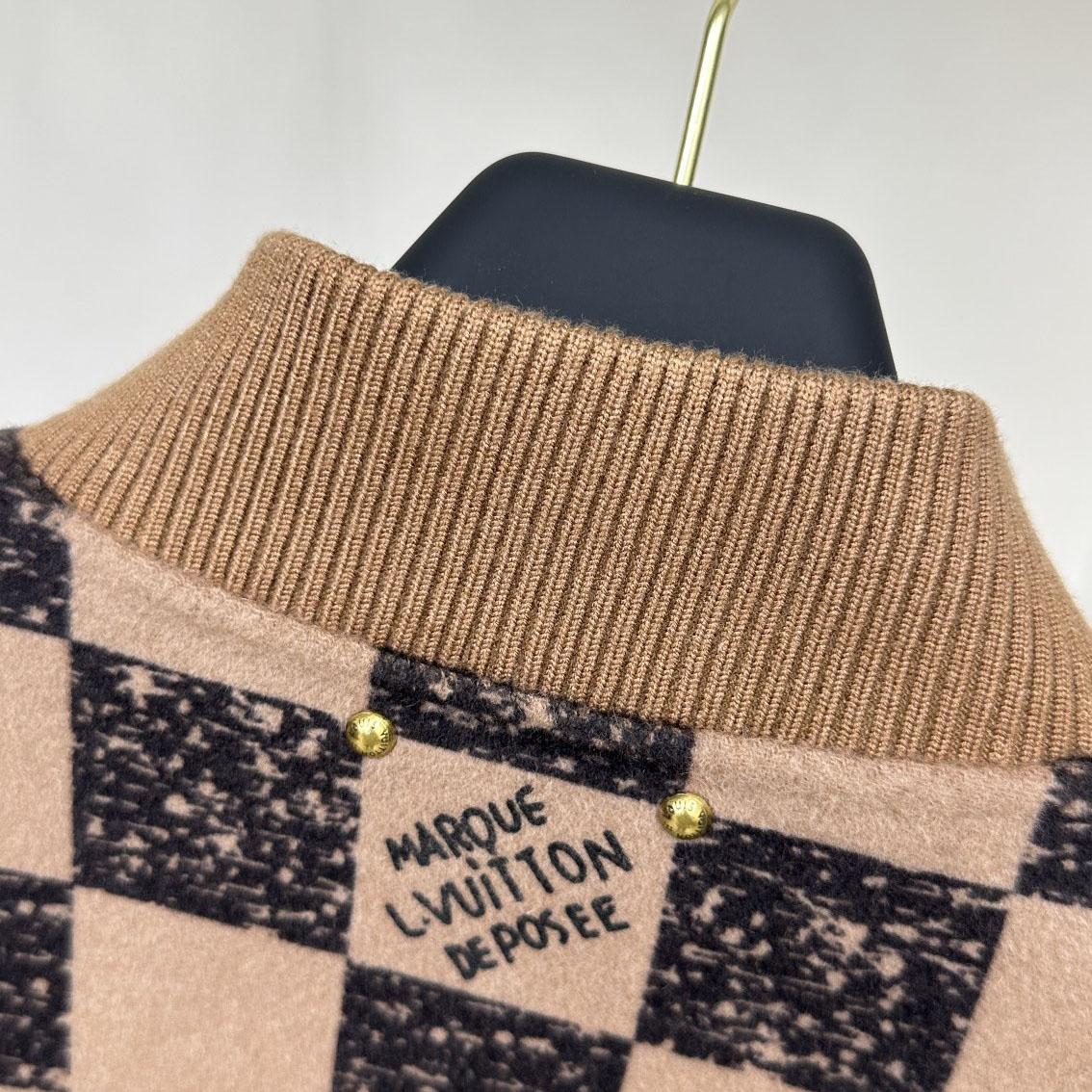 Louis Vuitton Reversible Damier Bomber Jacket  - FashionPlug