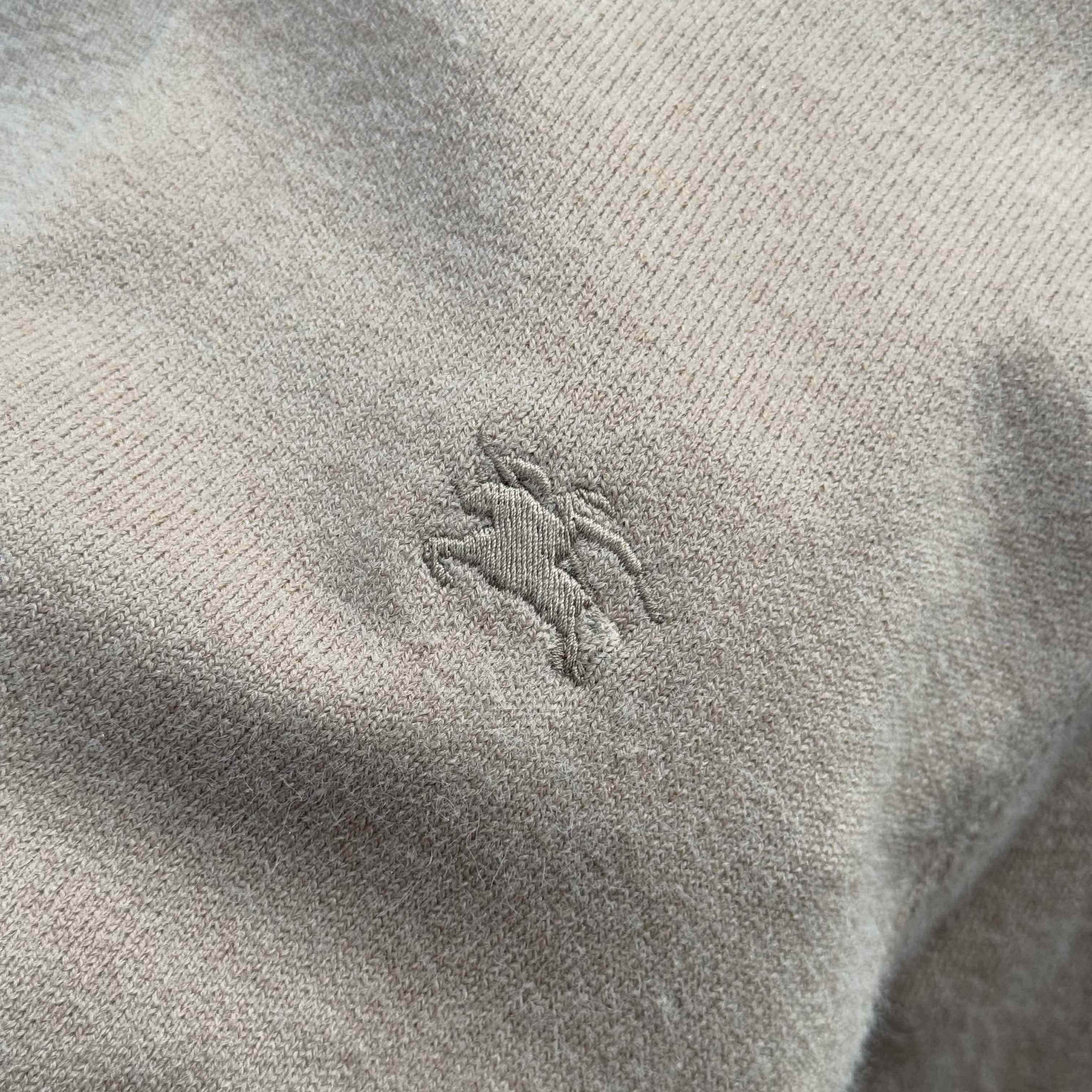 Burberry Long-sleeve Cashmere Blend Polo Shirt - FashionPlug