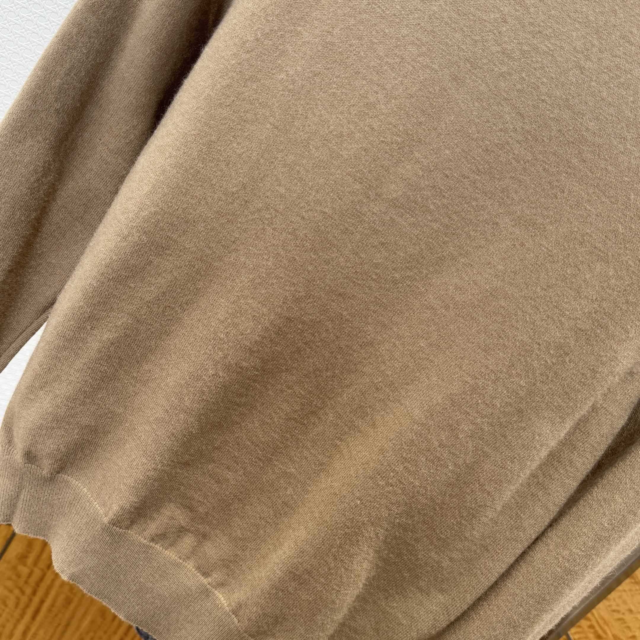Burberry Long-sleeve Cashmere Blend Polo Shirt - FashionPlug