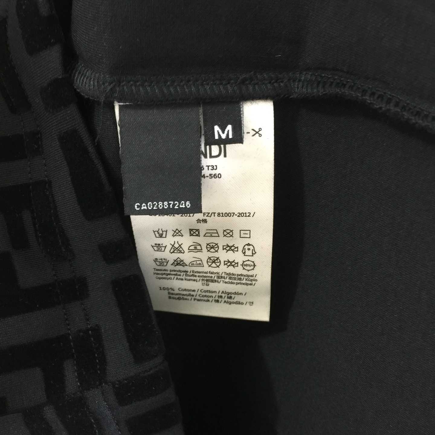 Fendi Cotton Jersey T-shirt  - FashionPlug