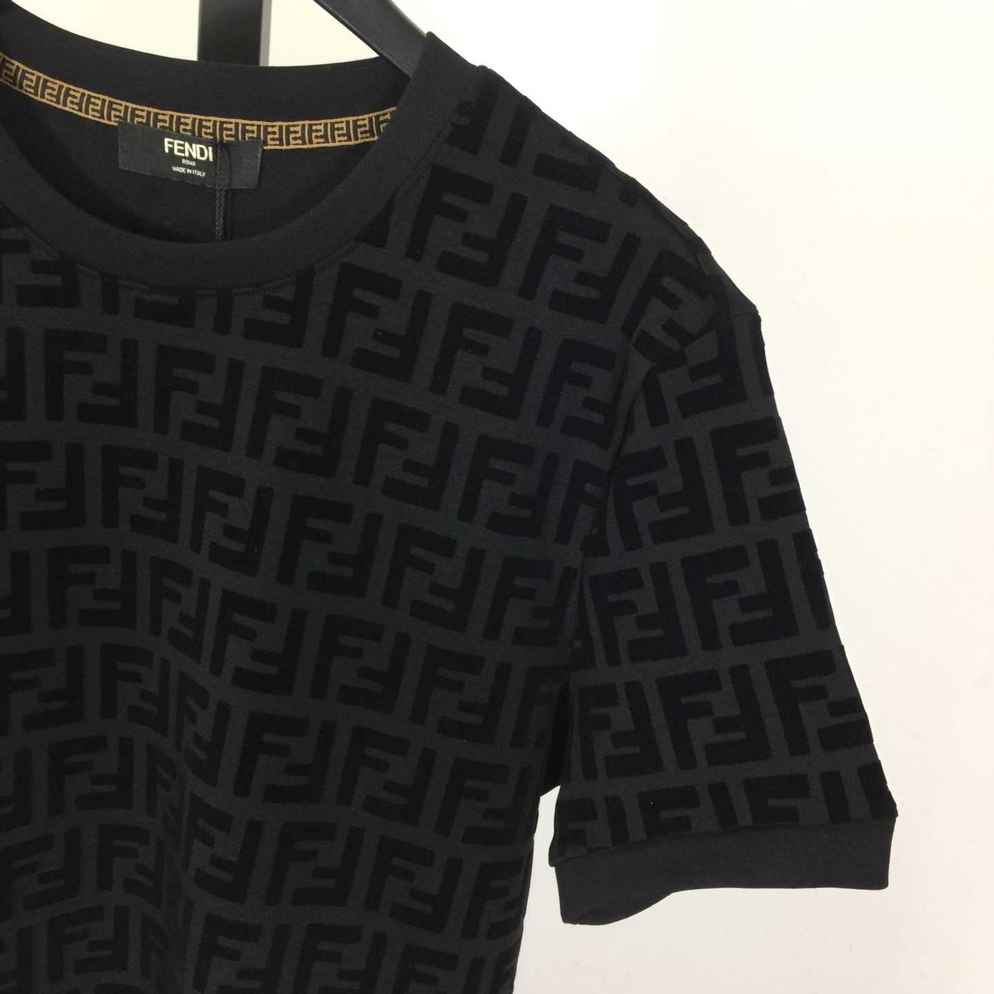Fendi Cotton Jersey T-shirt  - FashionPlug