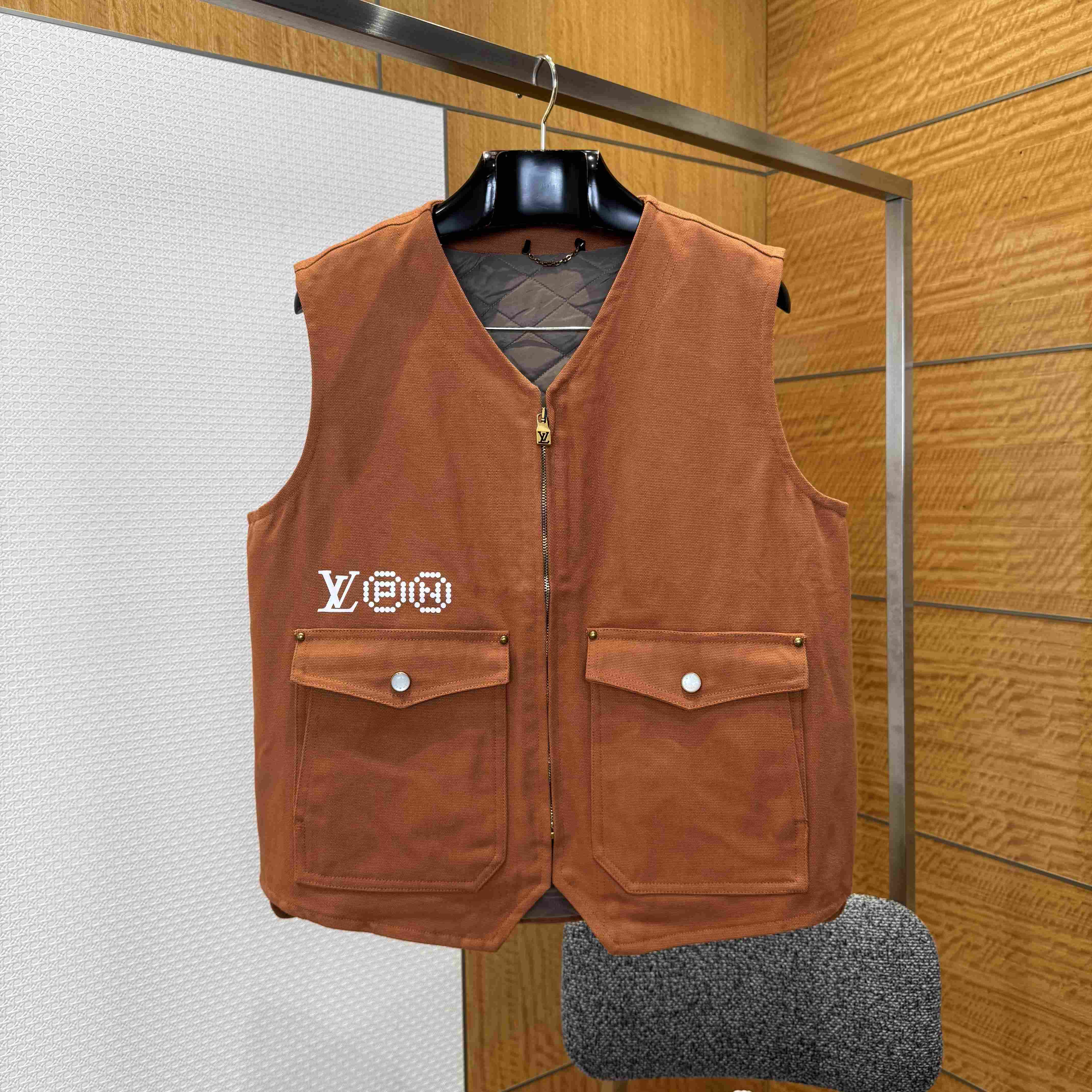 Louis Vuitton Workwear Gilet  - FashionPlug