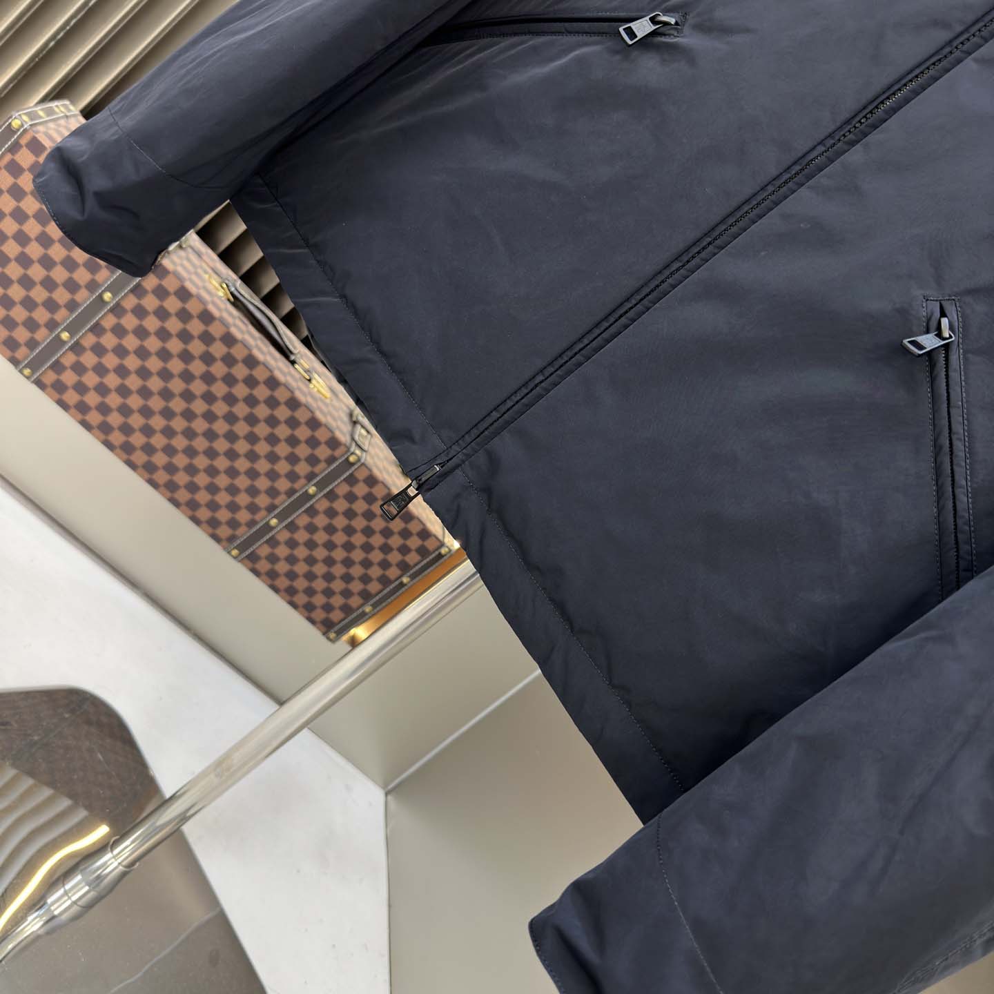 Moncler Cidone Reversible Down Shirt Jacket - FashionPlug
