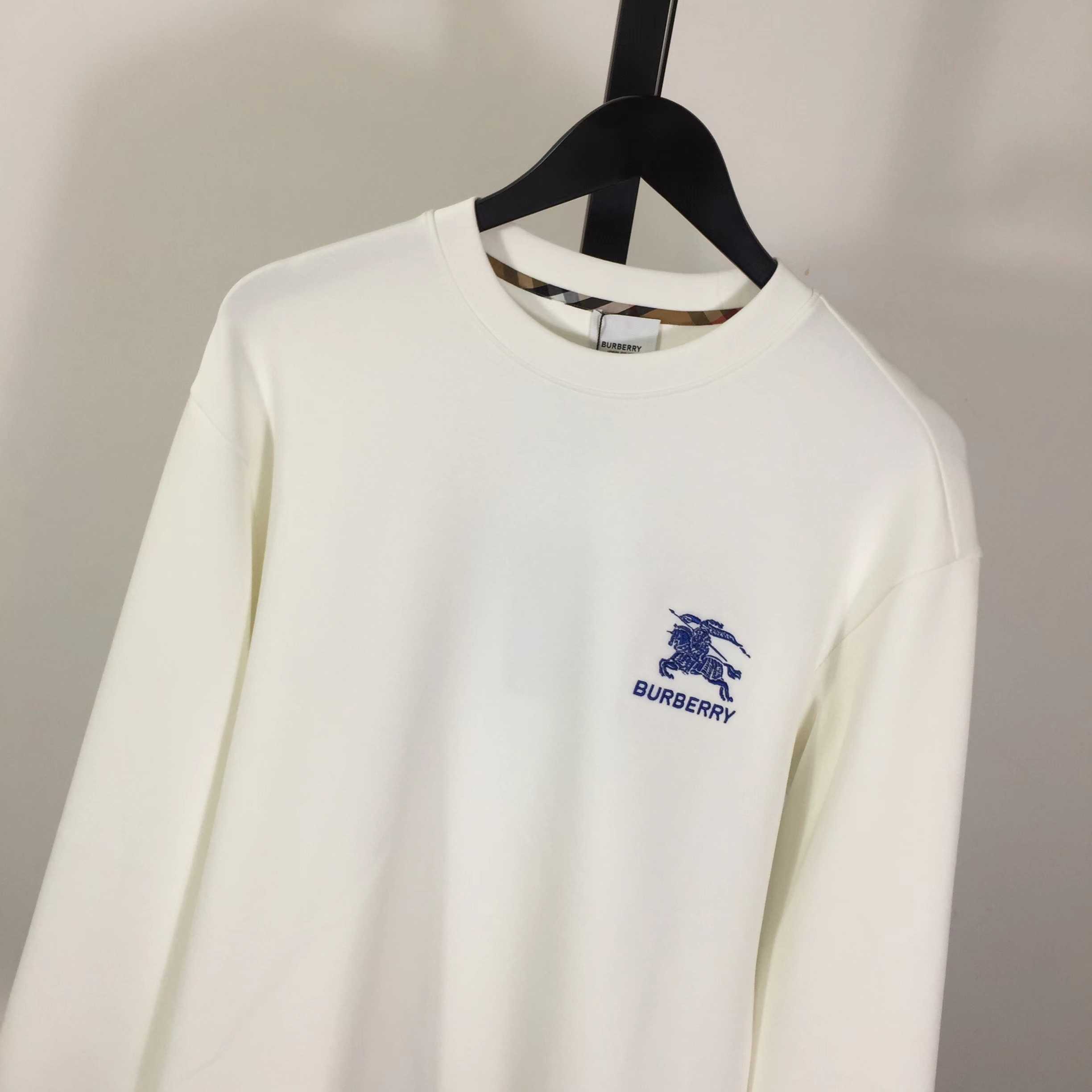 Burberry Cotton Sweatshirt - FashionPlug