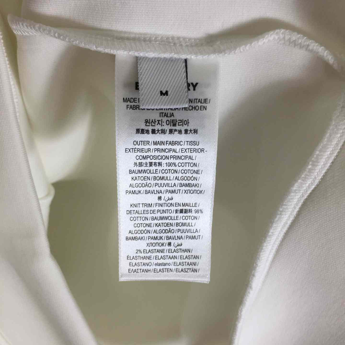 Burberry Cotton Sweatshirt - FashionPlug