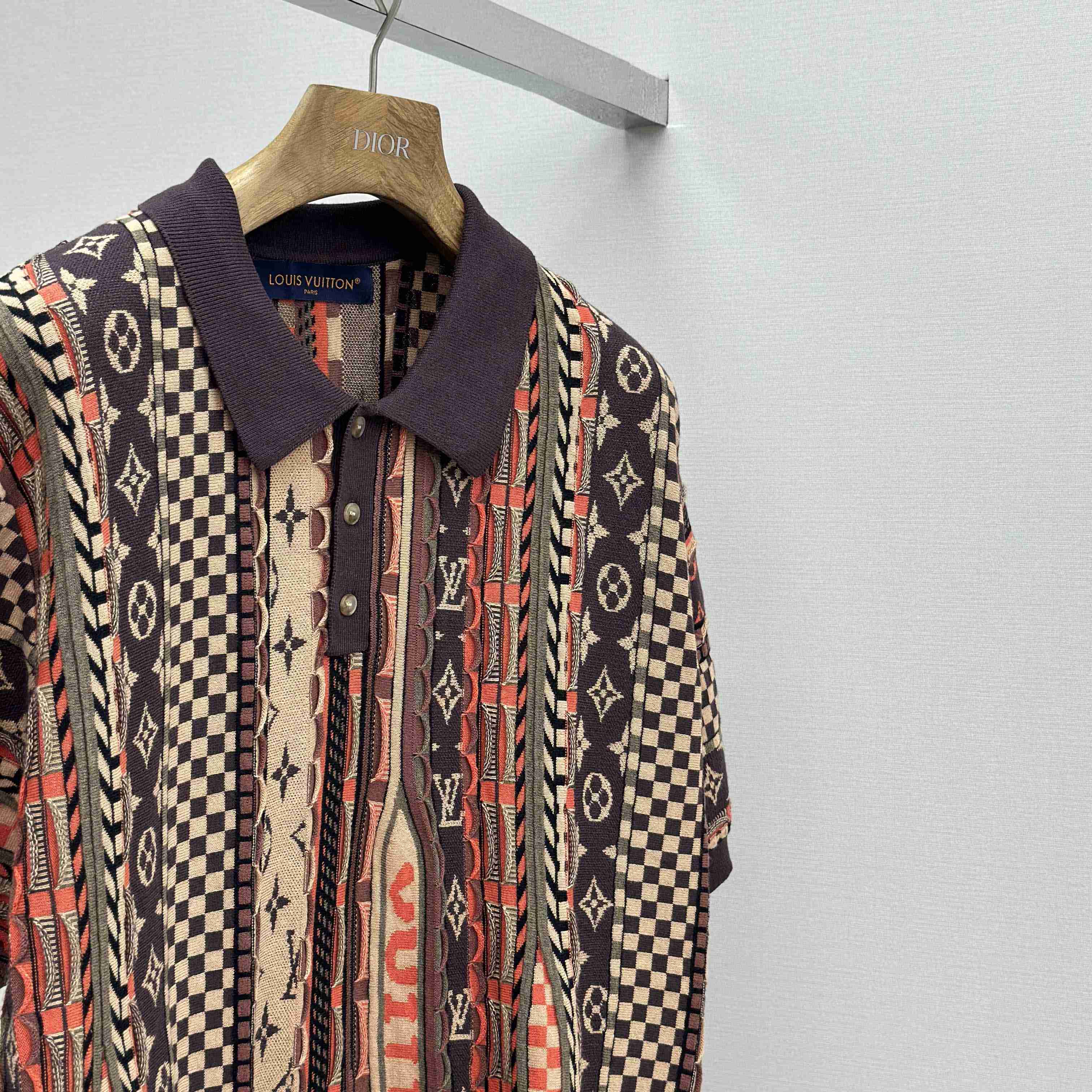 Louis Vuitton Short-Sleeved Polo Shirt - FashionPlug
