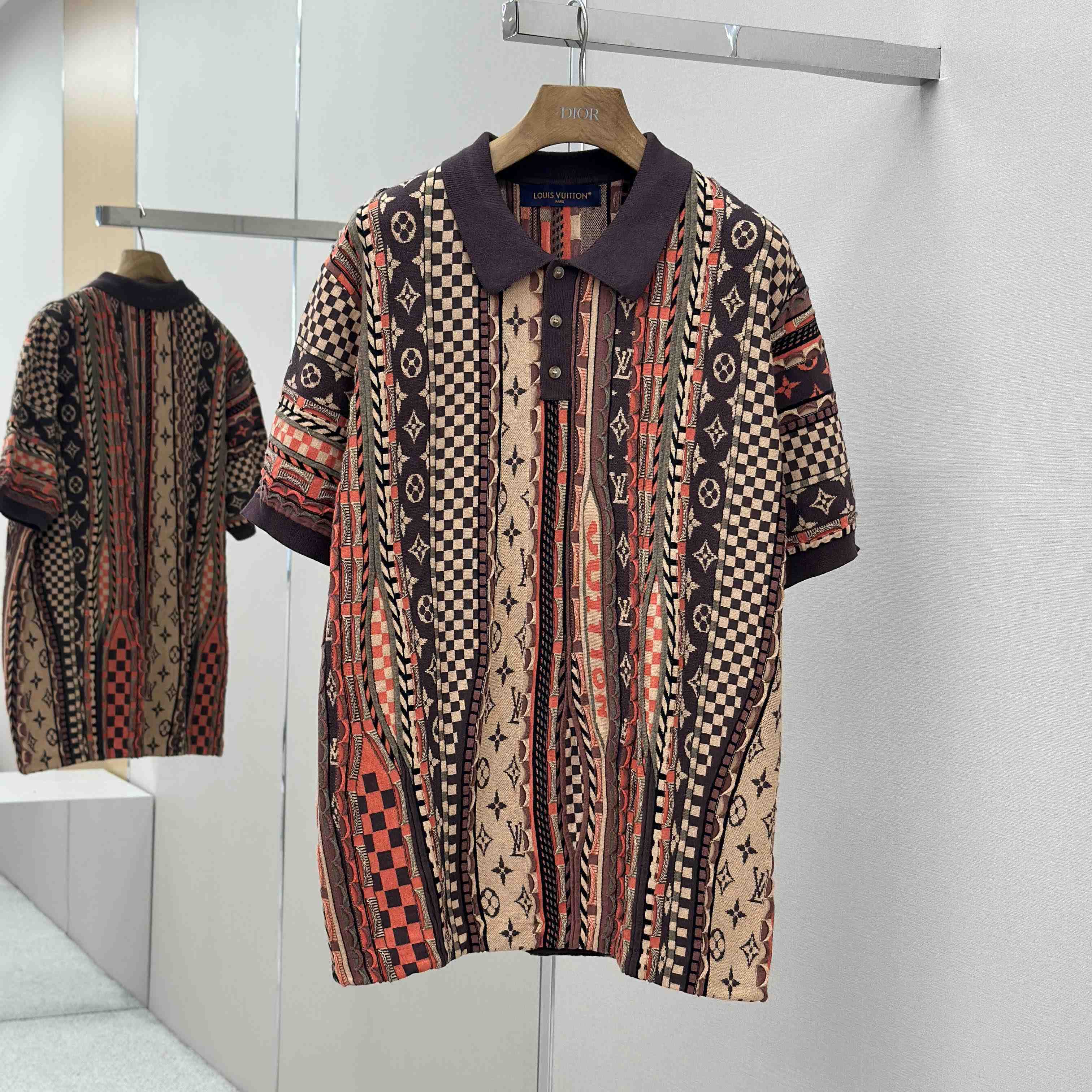Louis Vuitton Short-Sleeved Polo Shirt - FashionPlug
