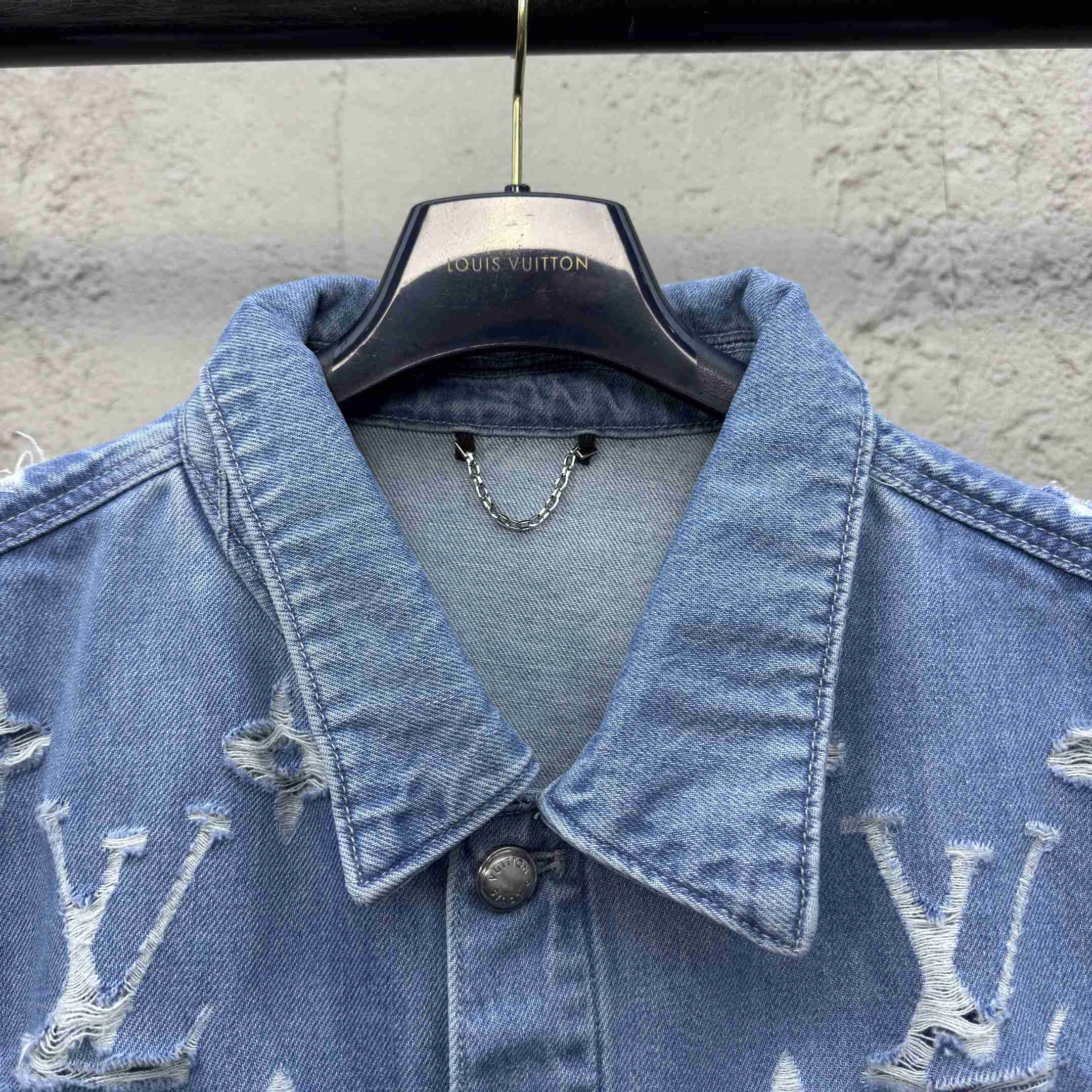 Louis Vuitton Denim Trucker Jacket  1AGING - FashionPlug