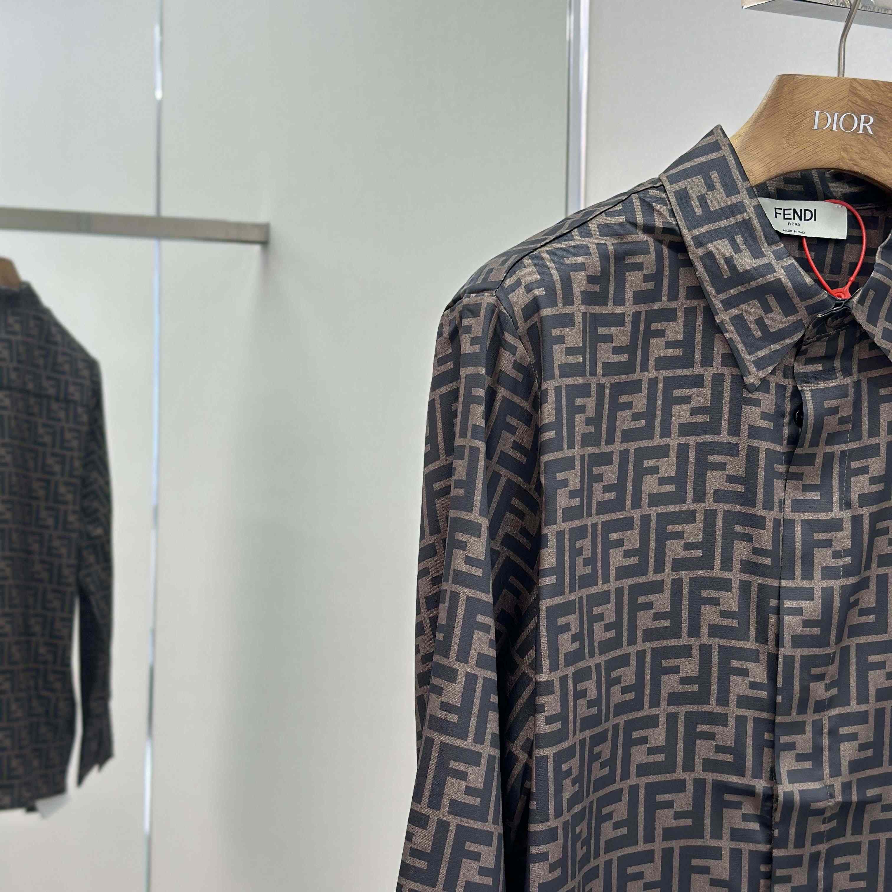 Fendi Silk Shirt  - FashionPlug