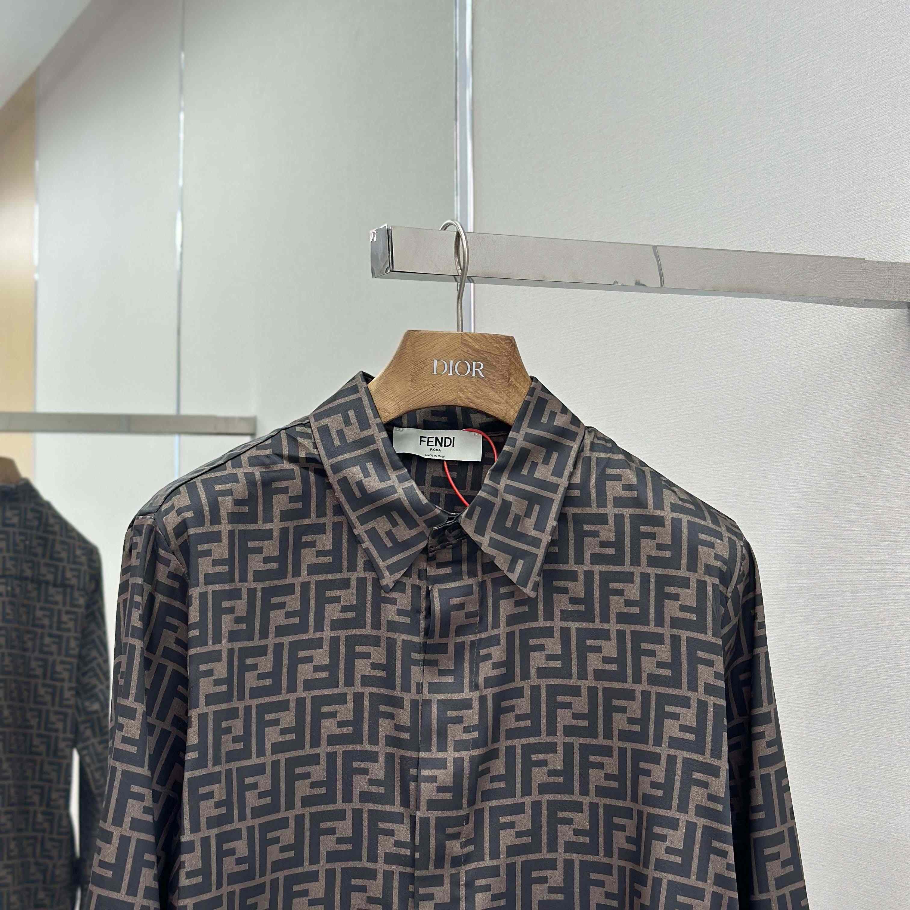 Fendi Silk Shirt  - FashionPlug