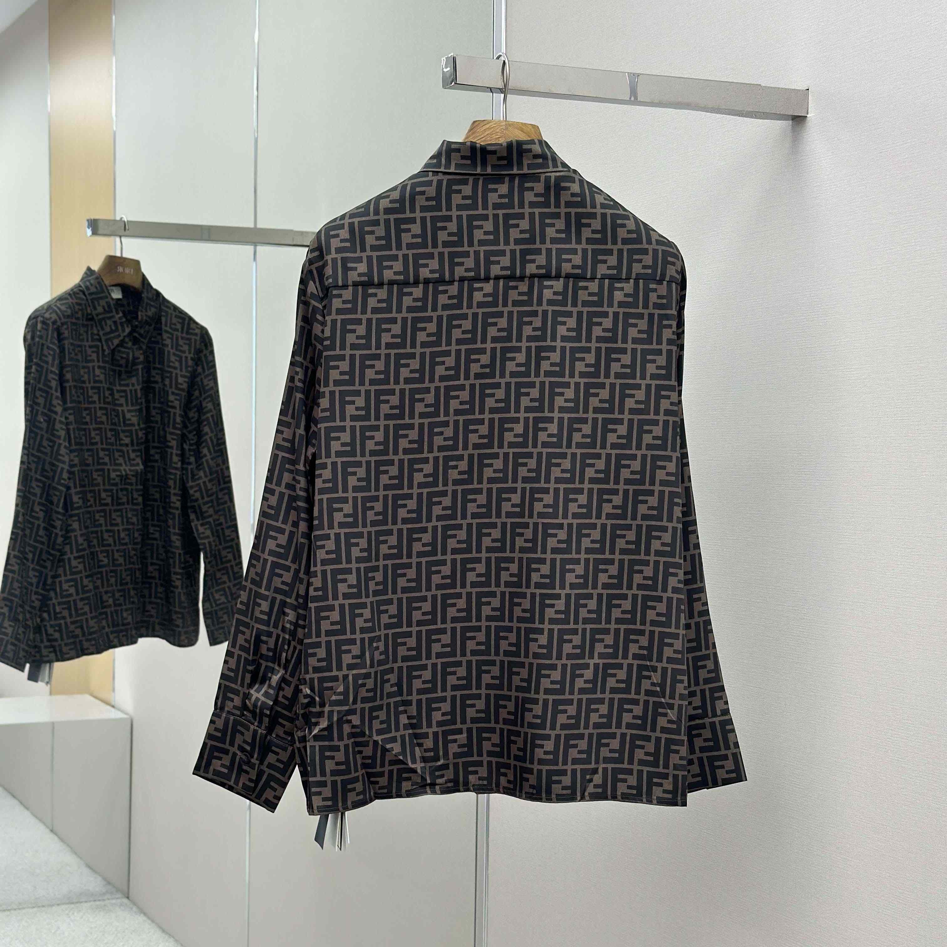 Fendi Silk Shirt  - FashionPlug