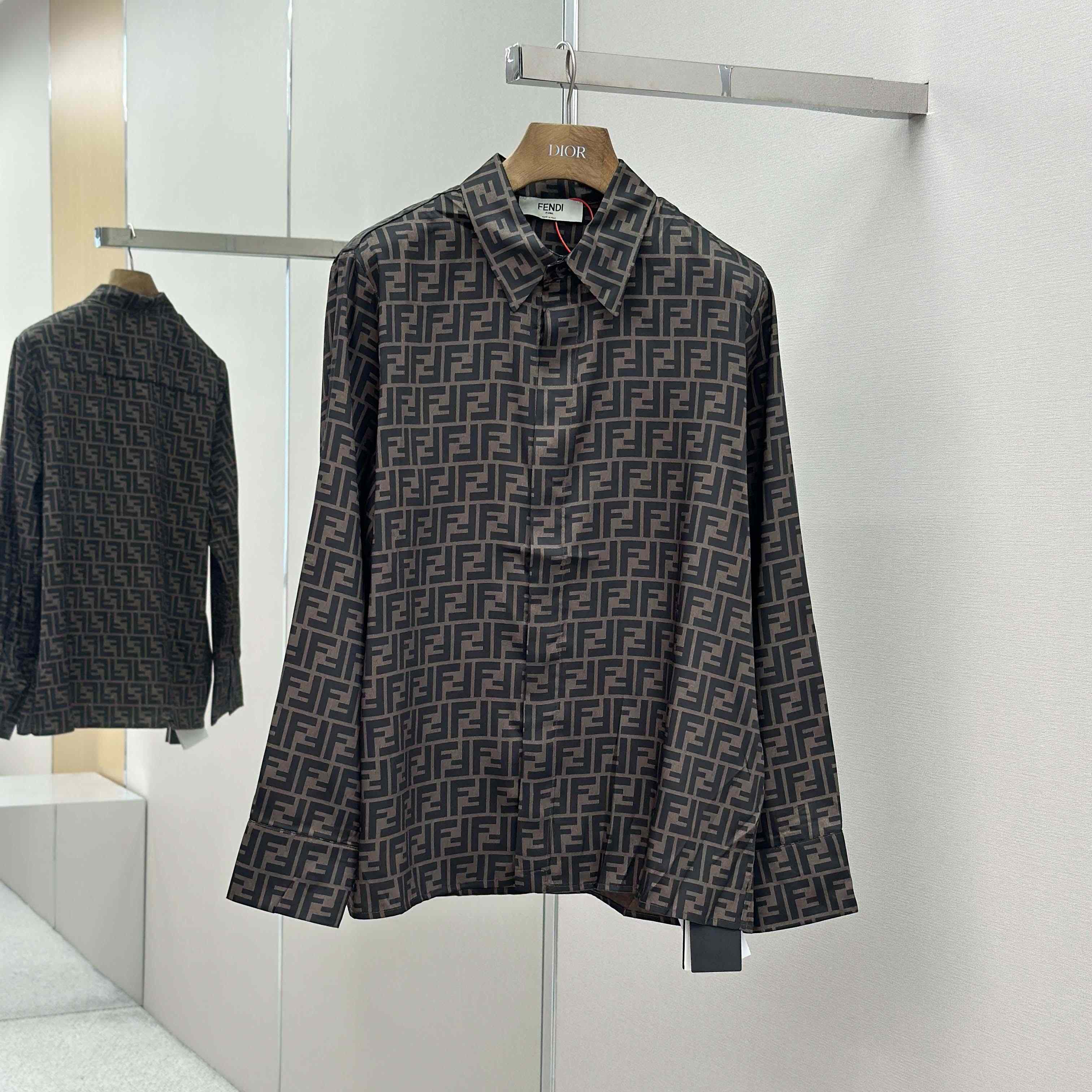 Fendi Silk Shirt  - FashionPlug