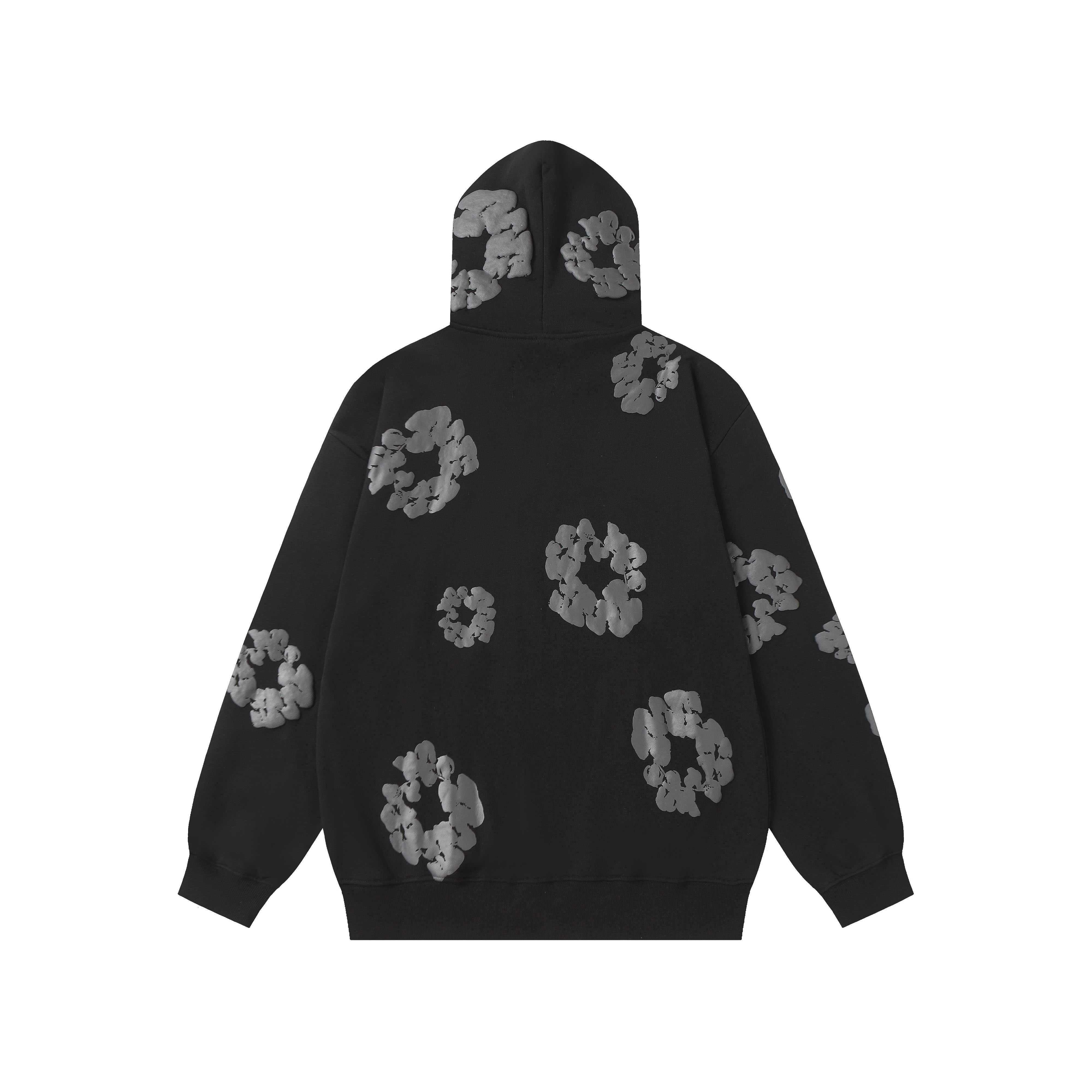 Denim Tears Cotton Wreath Zip Hoodie  - FashionPlug