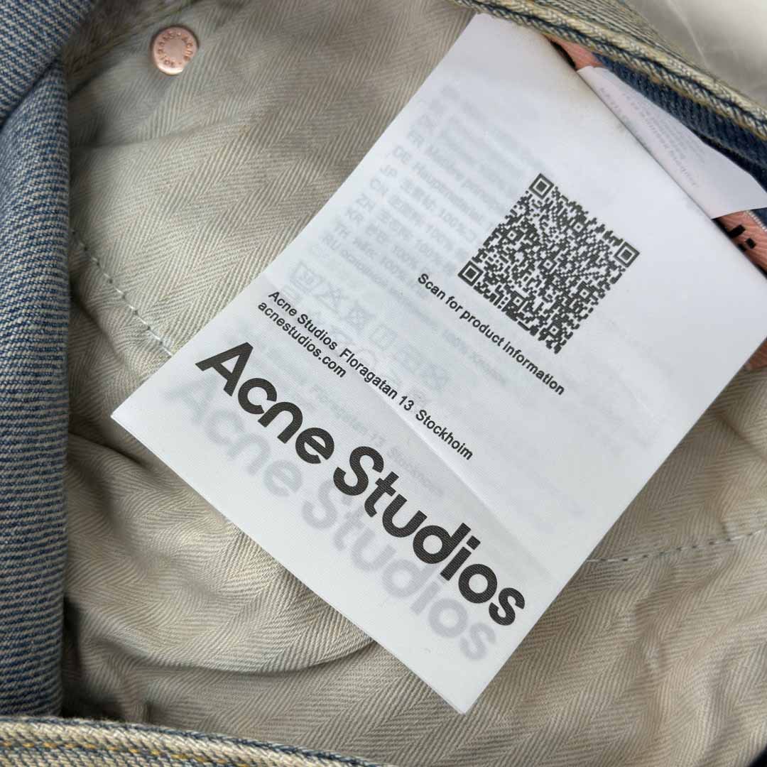 Acne Studios Regular Fit Jeans 1981 - FashionPlug