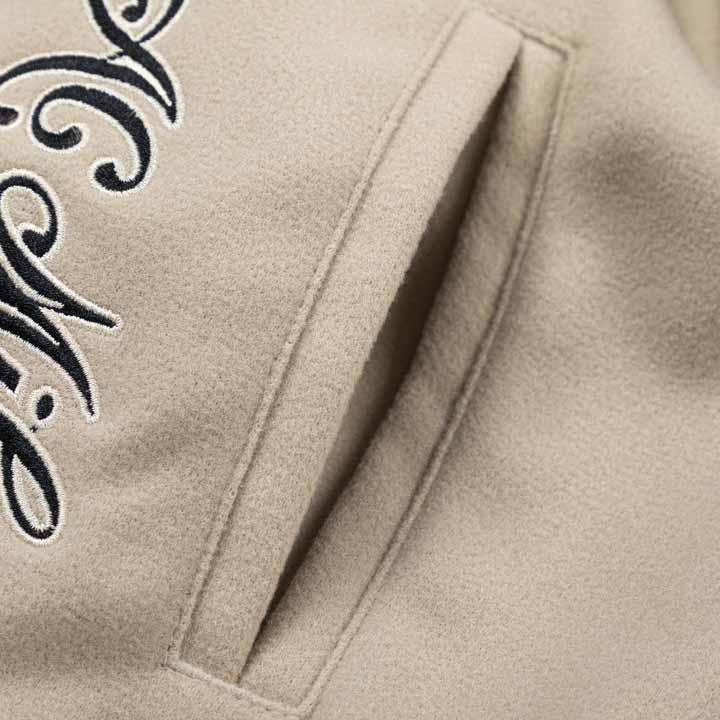 Off-White AC Milan Patch Varsity Jacket - FashionPlug