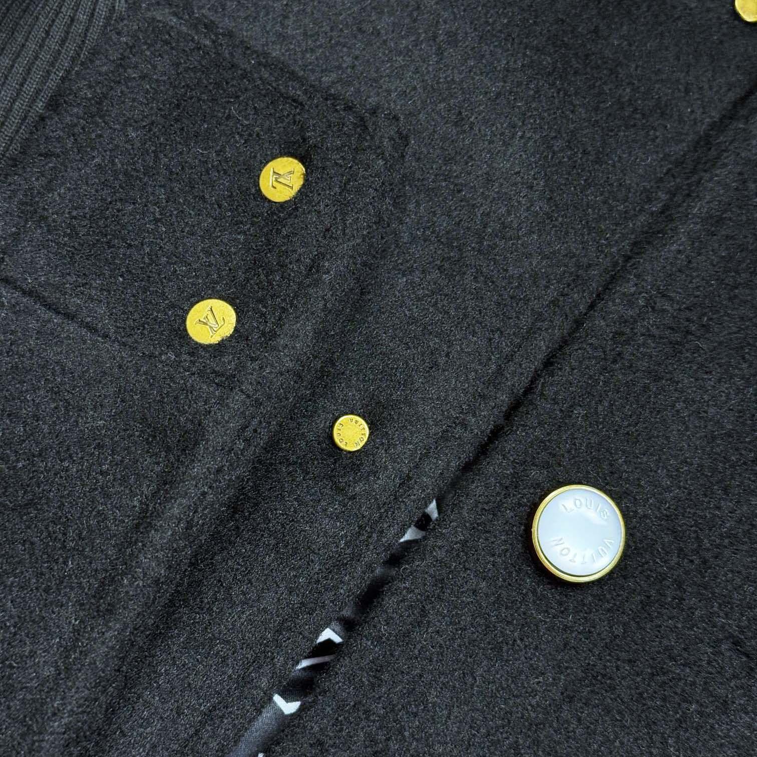 Louis Vuitton Signature Leather Varsity Jacket    - FashionPlug