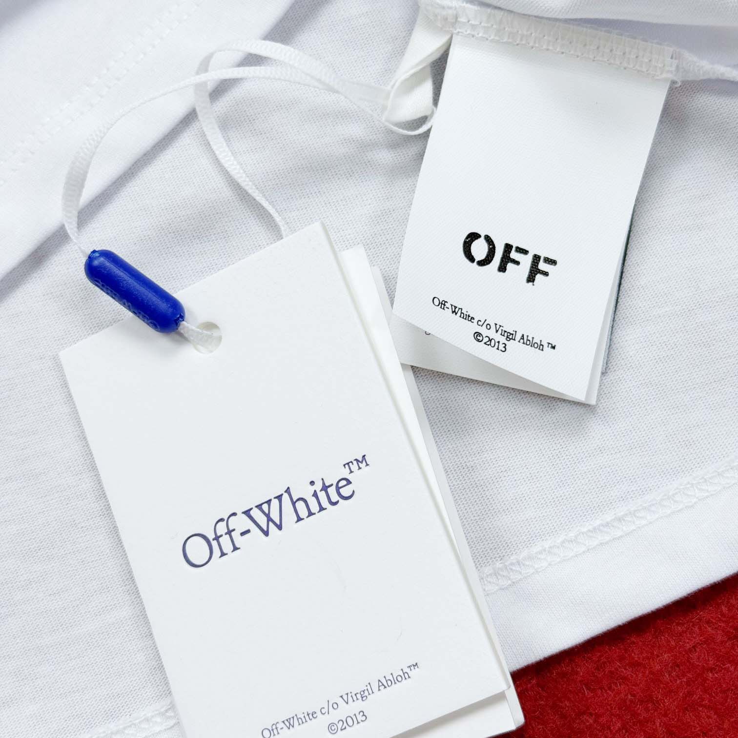 Off-White Boys Watercolour T-Shirt In White - FashionPlug