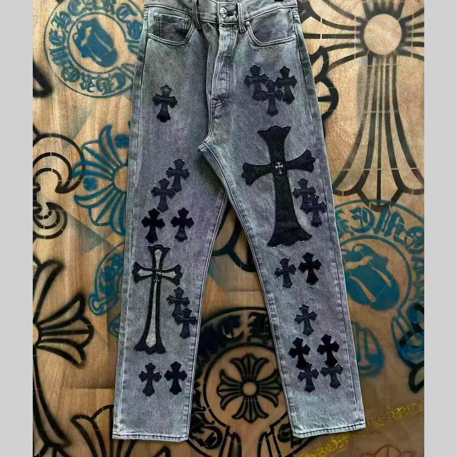 Chrome Hearts Jeans - FashionPlug