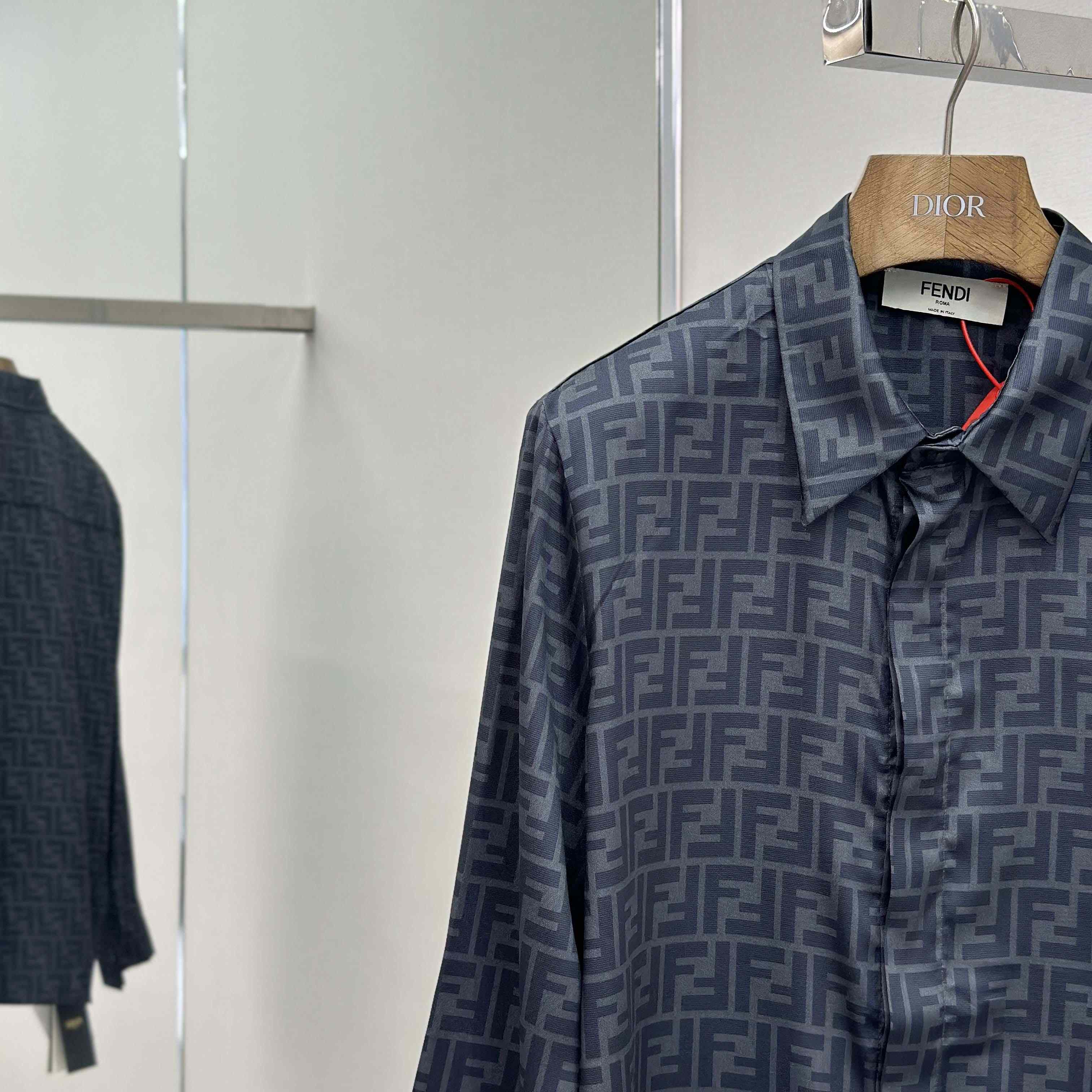 Fendi Silk Shirt  - FashionPlug