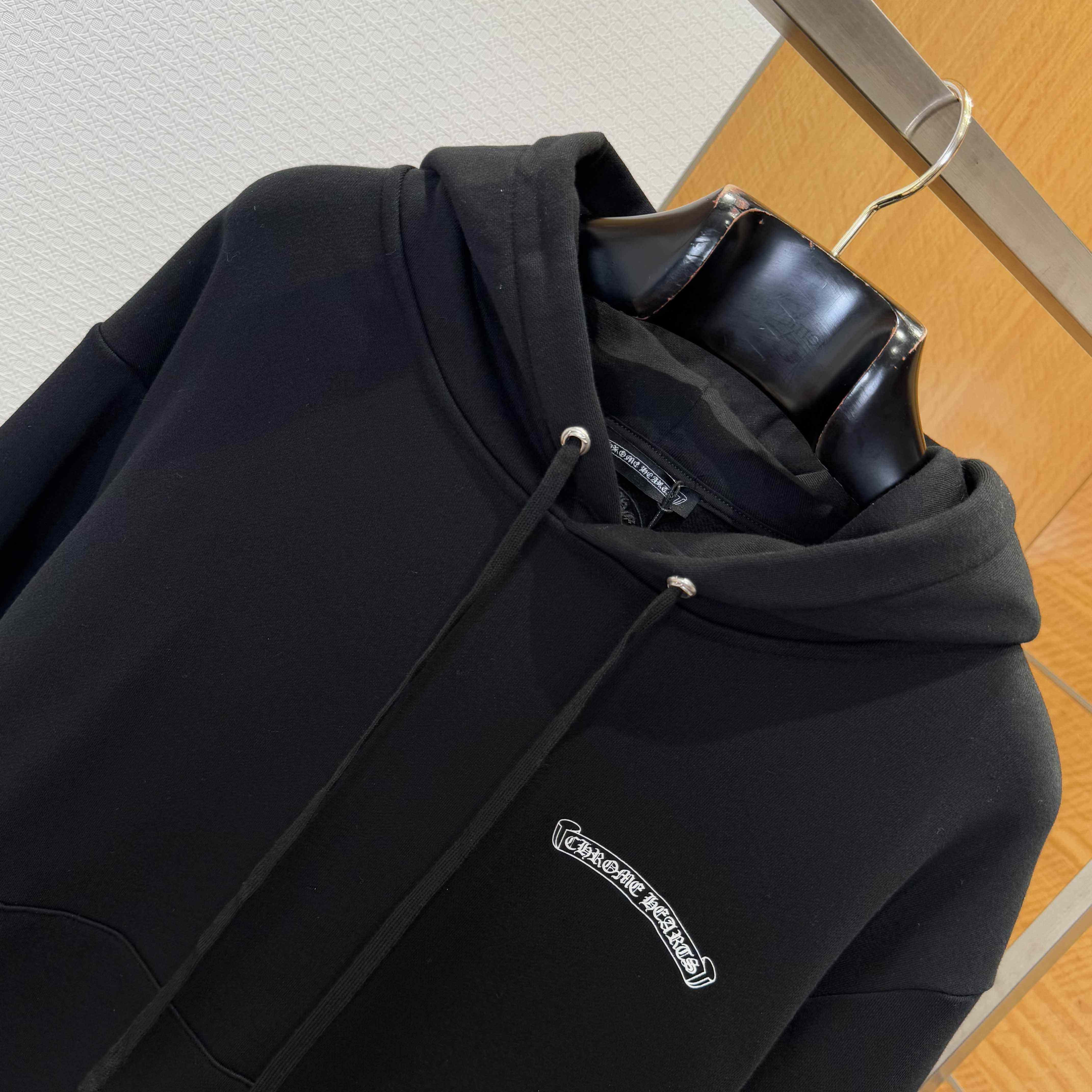 Chrome Hearts Cotton Hoodie - FashionPlug