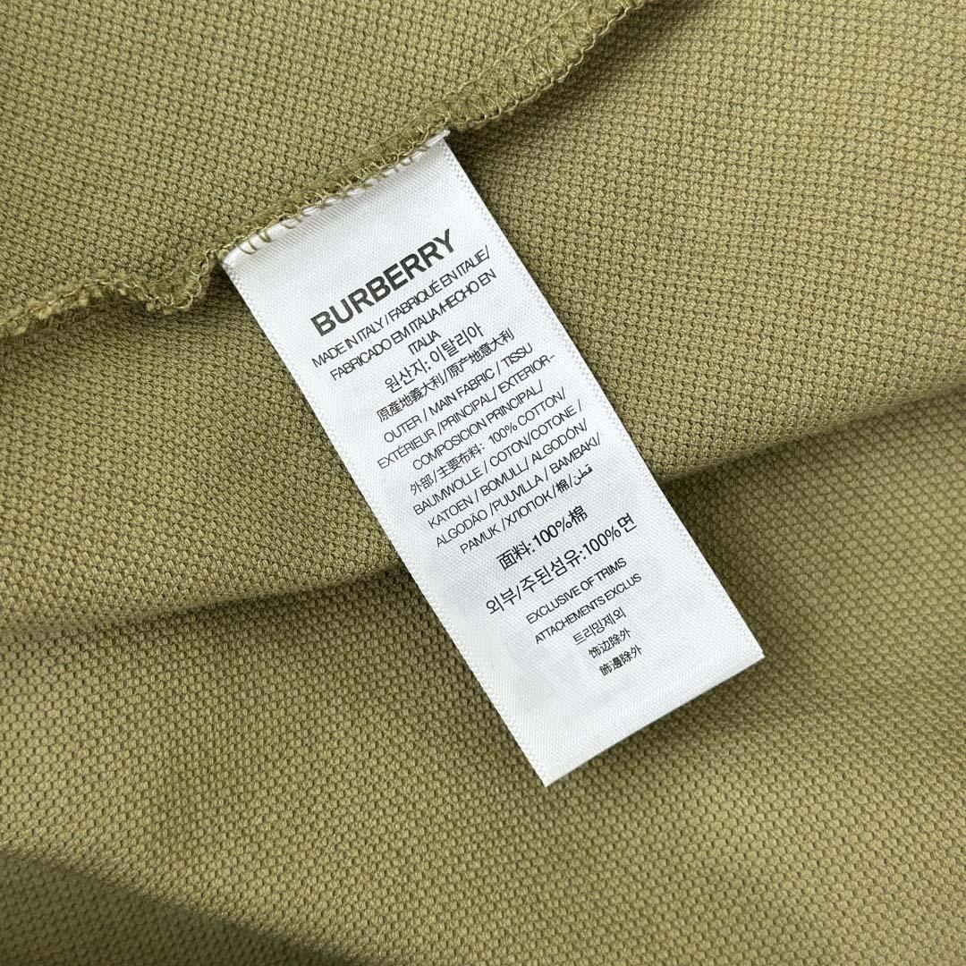 Burberry Long-sleeve Cotton Polo Shirt - FashionPlug
