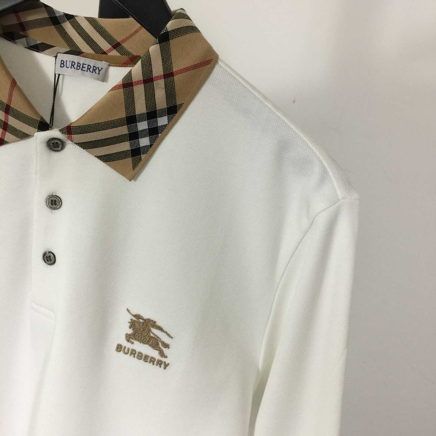 Burberry Cotton Polo Shirt - FashionPlug