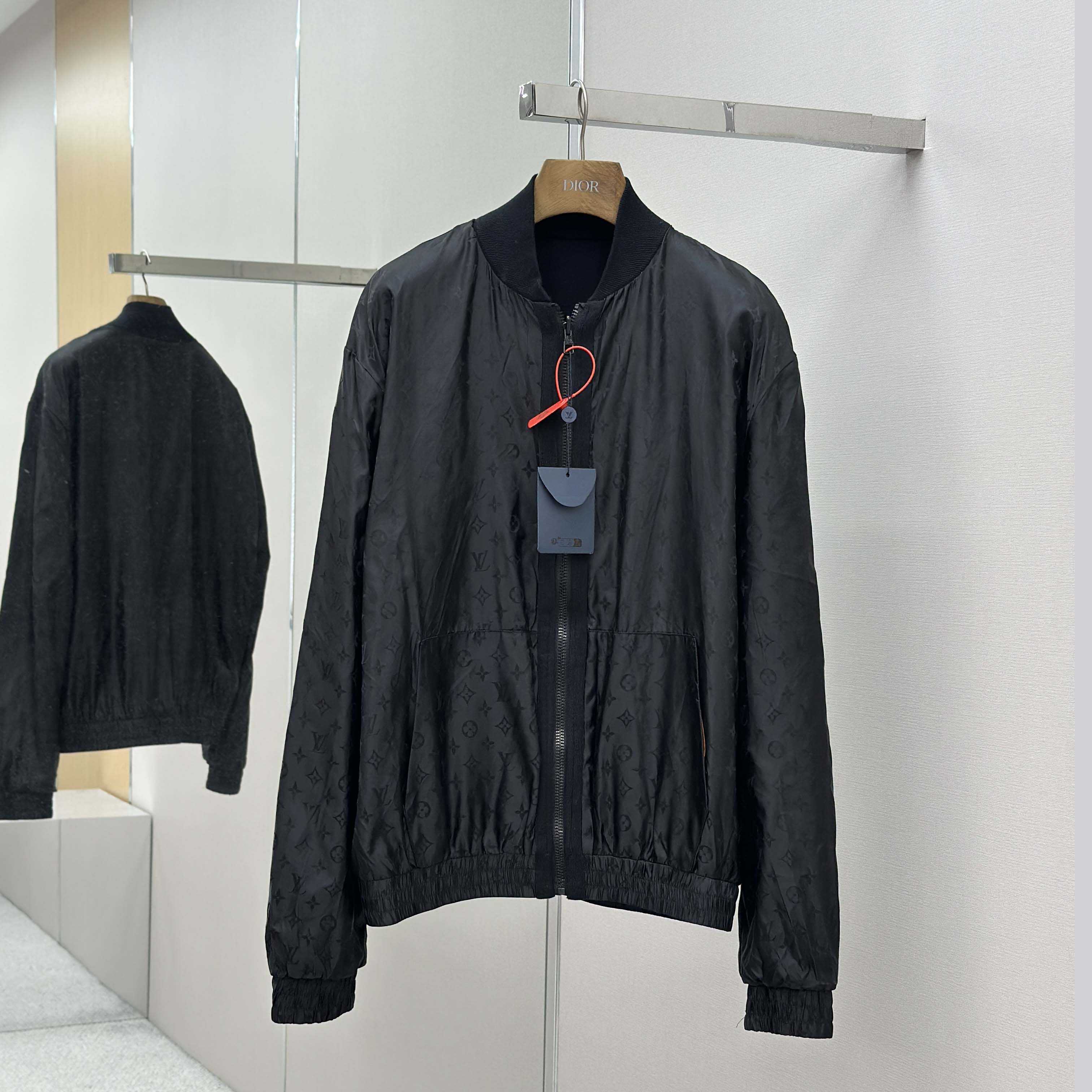 Louis Vuitton Monogram Reversible Light Bomber   1AGMFK - FashionPlug