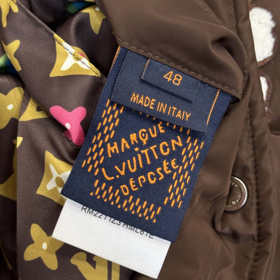Louis Vuitton Embroidered Varsity Jacket   1AFPWQ - FashionPlug