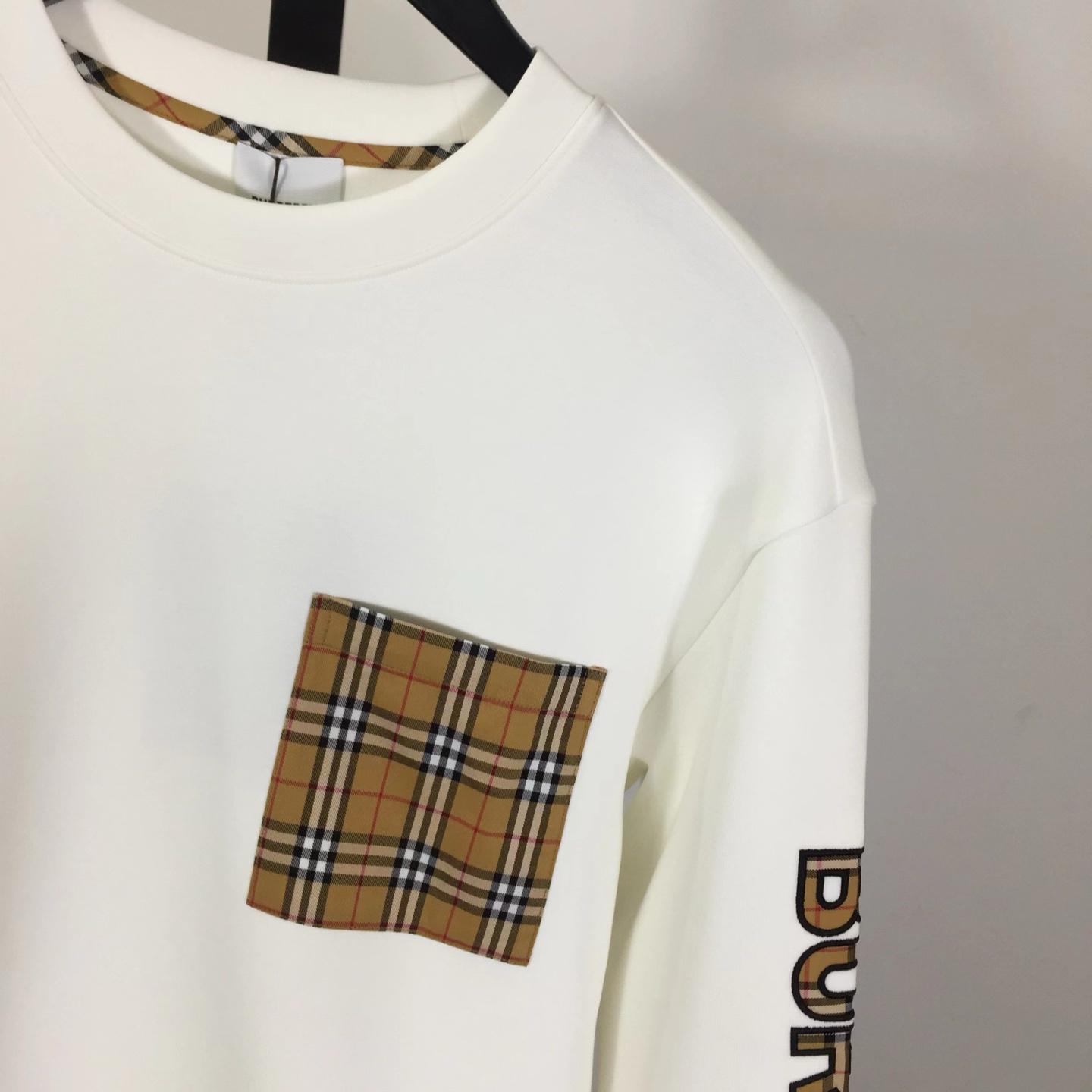 Burberry Cotton Sweatshirt - FashionPlug
