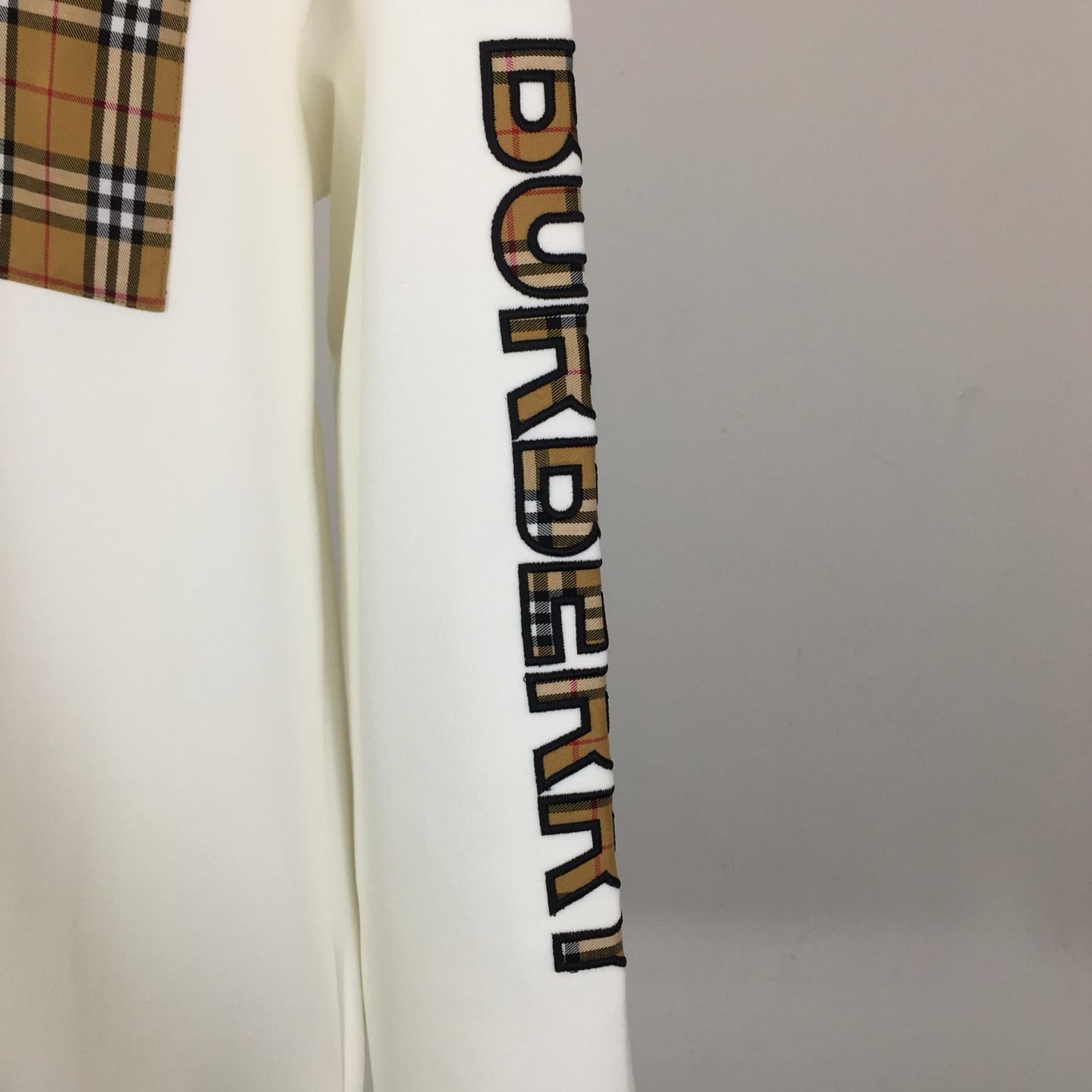 Burberry Cotton Sweatshirt - FashionPlug