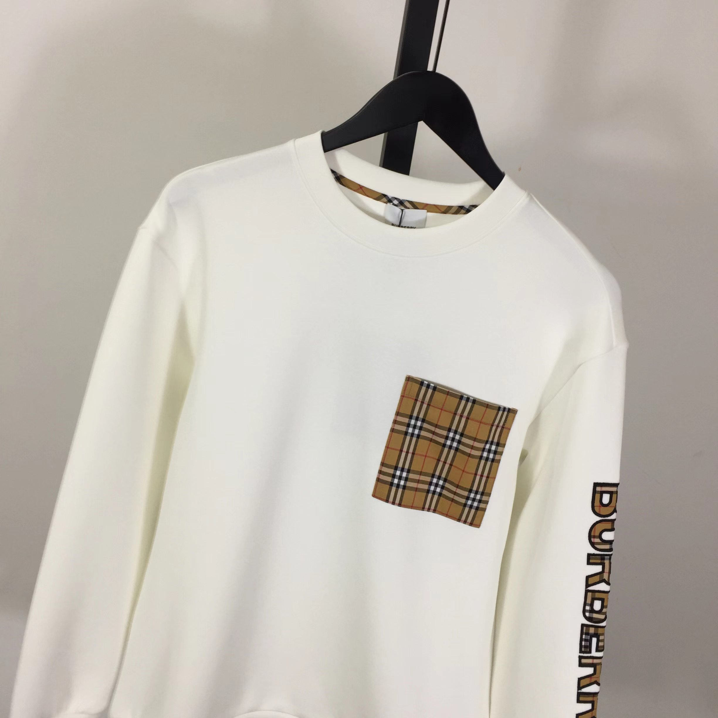 Burberry Cotton Sweatshirt - FashionPlug