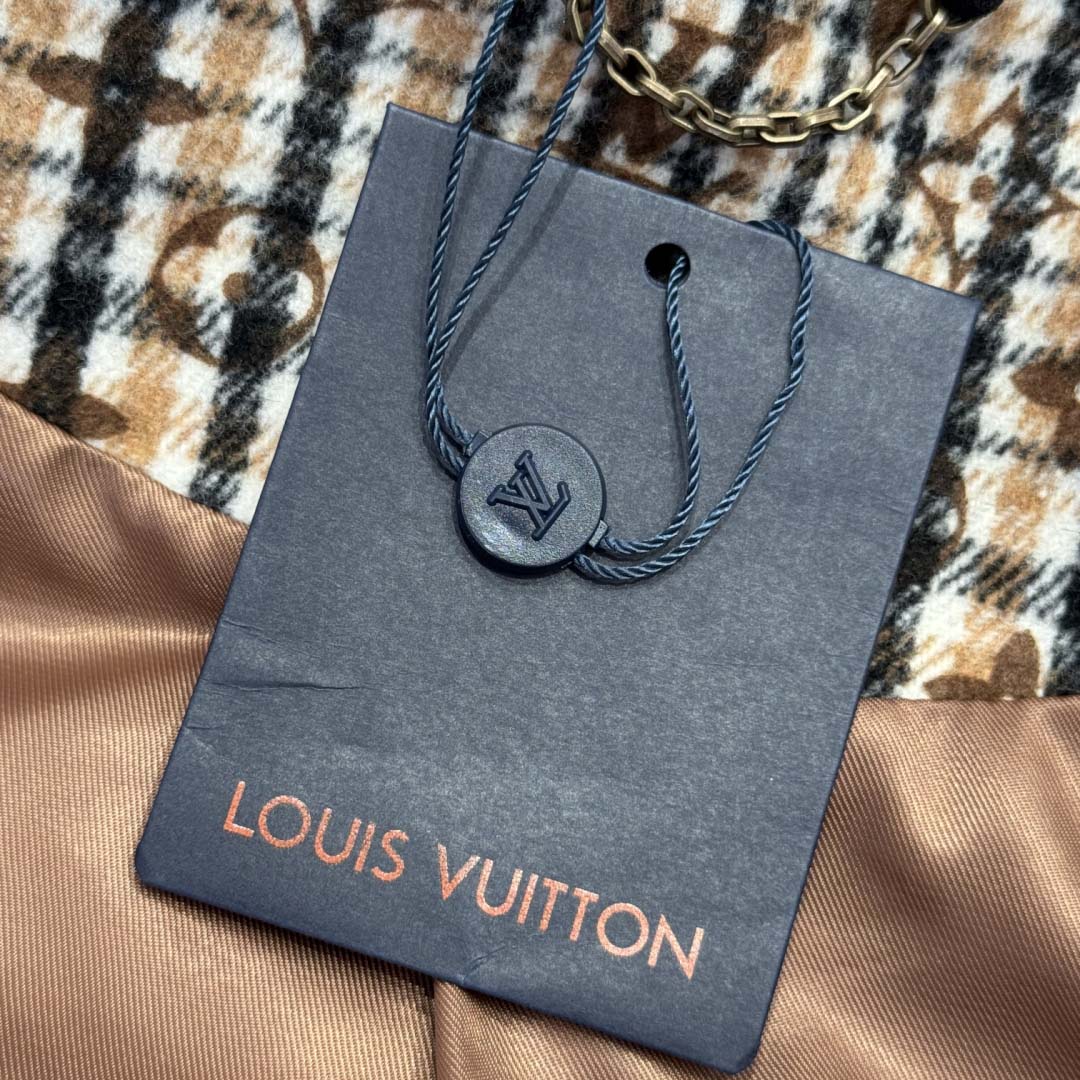 Louis Vuitton Monogram Wool Harrington Blouson   1AGIP7 - FashionPlug