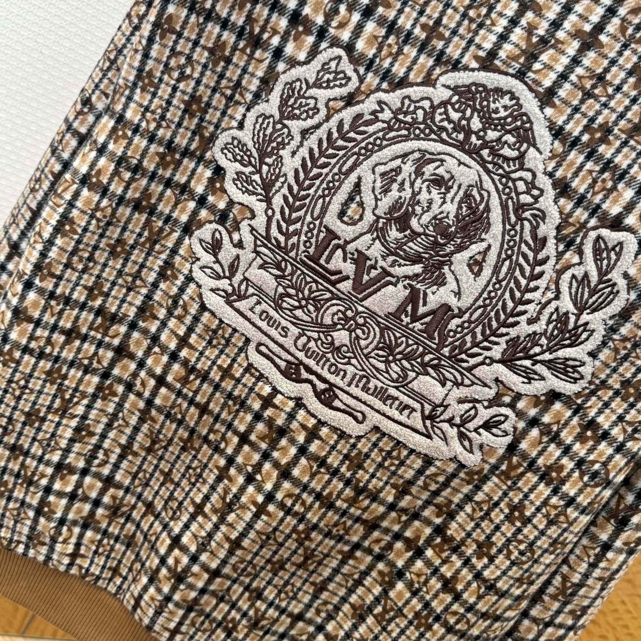 Louis Vuitton Monogram Wool Harrington Blouson   1AGIP7 - FashionPlug