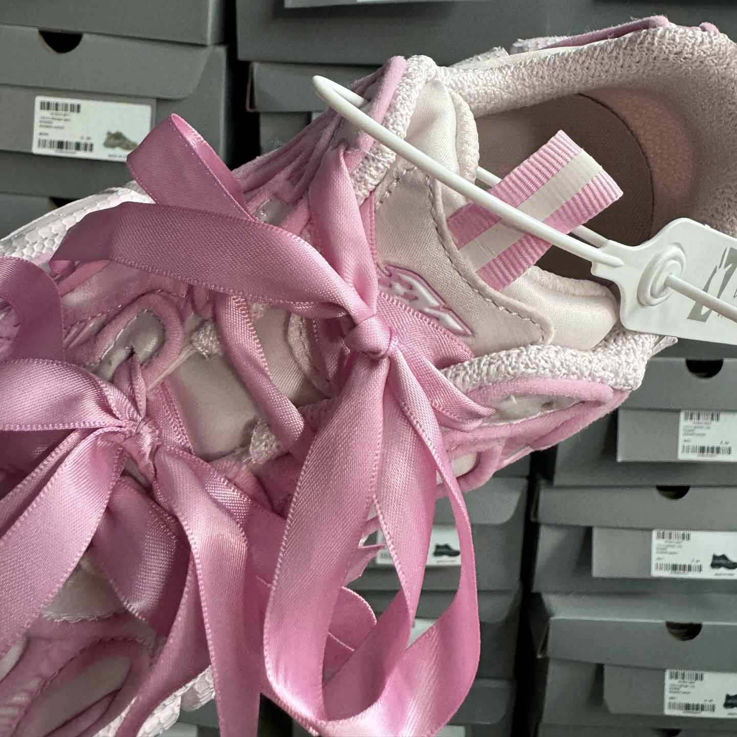 Balenciaga 3XL VG Edition Satin Bows Pink  - FashionPlug