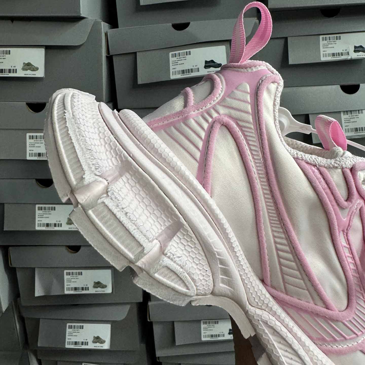 Balenciaga 3XL VG Edition Satin Bows Pink  - FashionPlug