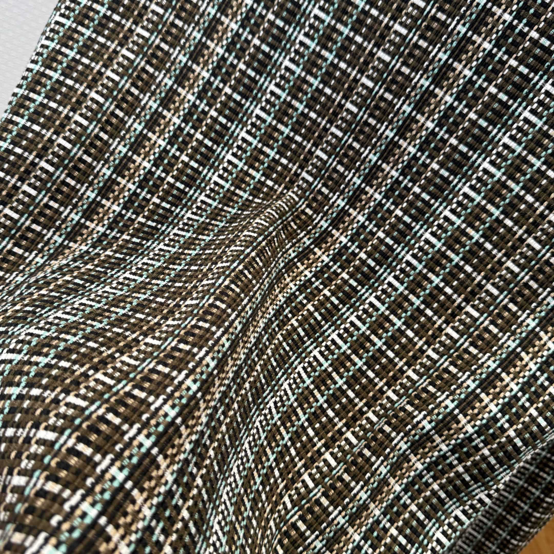 Bottega Veneta Multicolor Check Jacket - FashionPlug