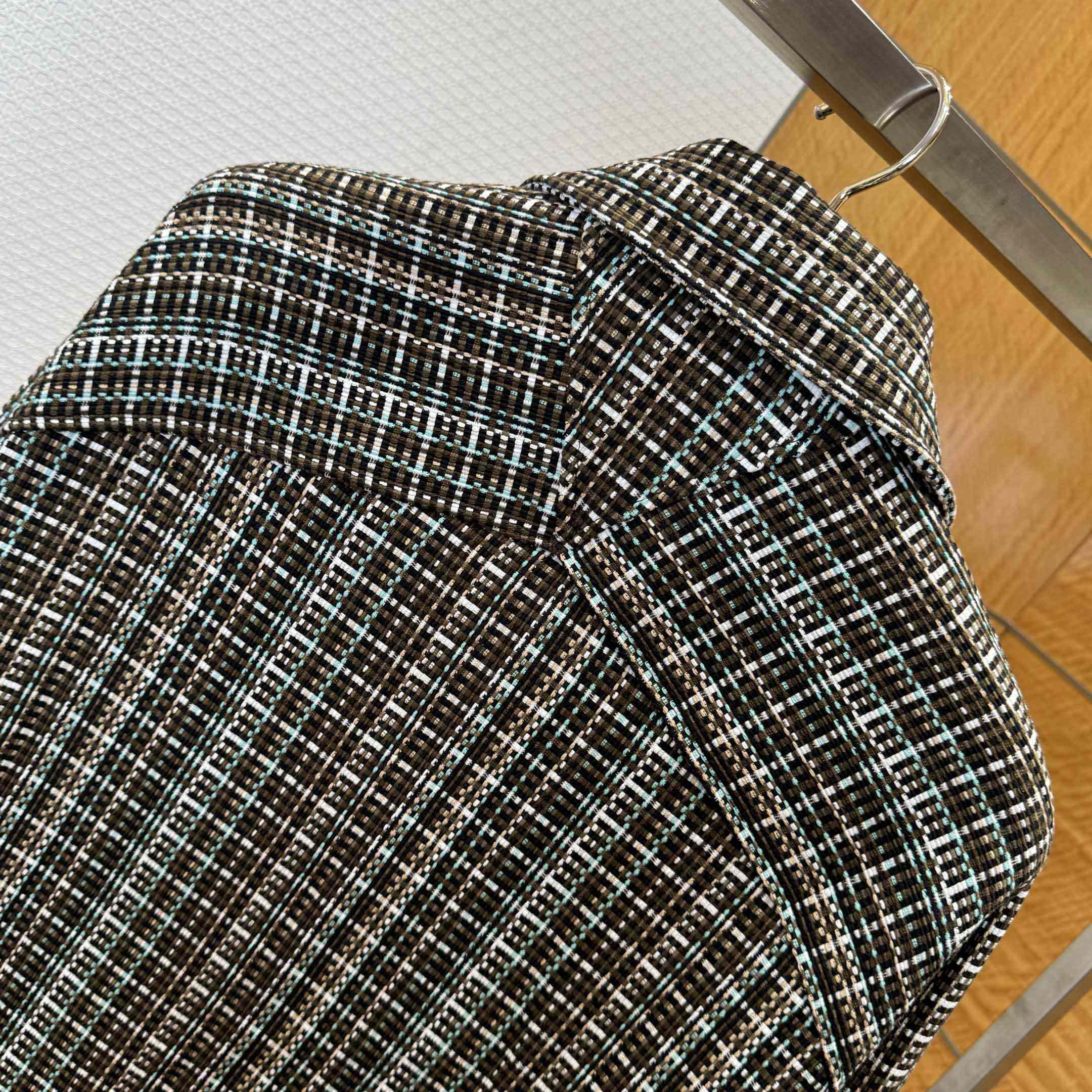 Bottega Veneta Multicolor Check Jacket - FashionPlug